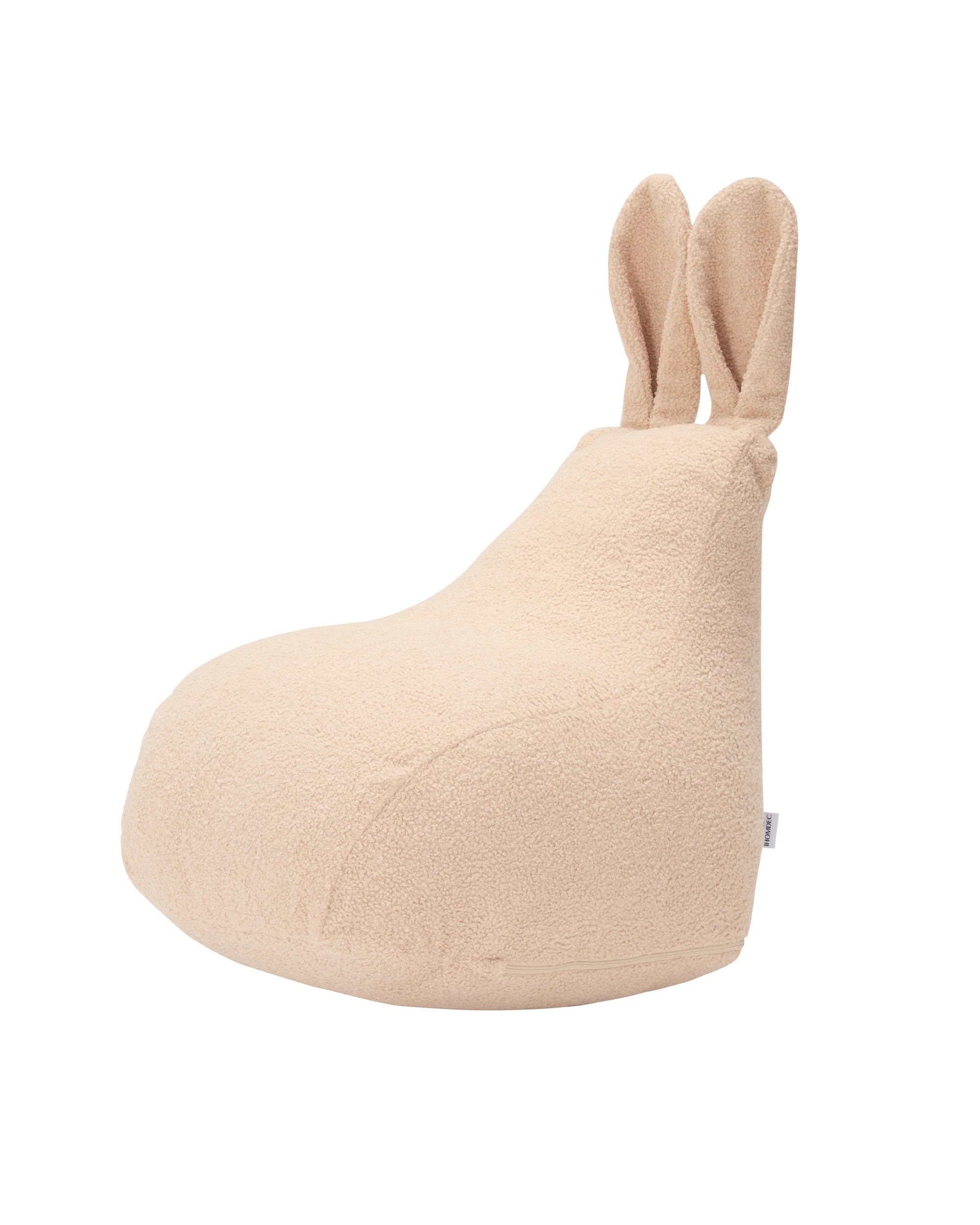2 IHOMDEC Bean Bag Bunny Fashion Compression Lazy Sofa - Beige, 2 of 10