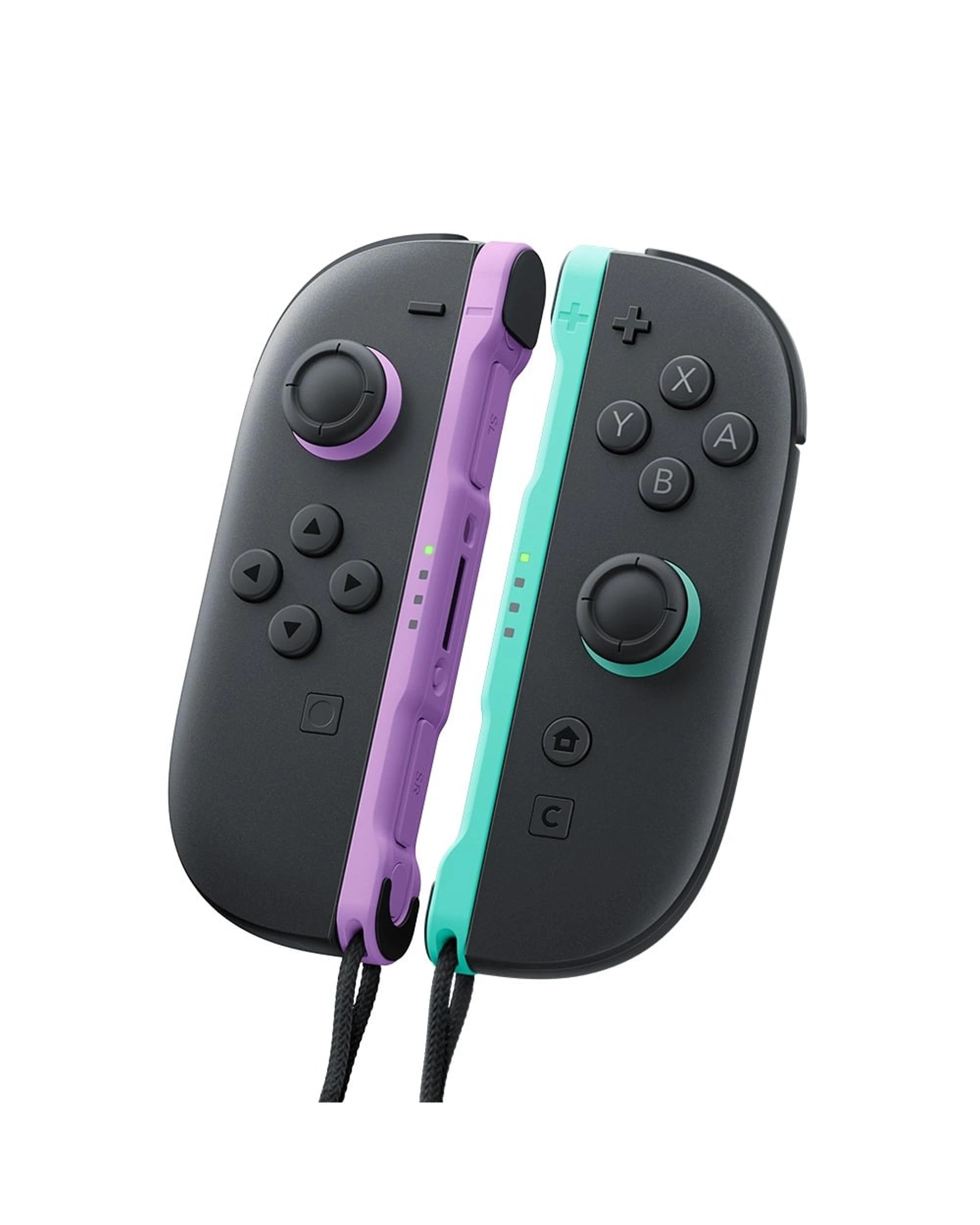3 Nintendo Switch 2 Joy-Con 2 Pair Light Purple/Light Green - Multi, 3 of 5