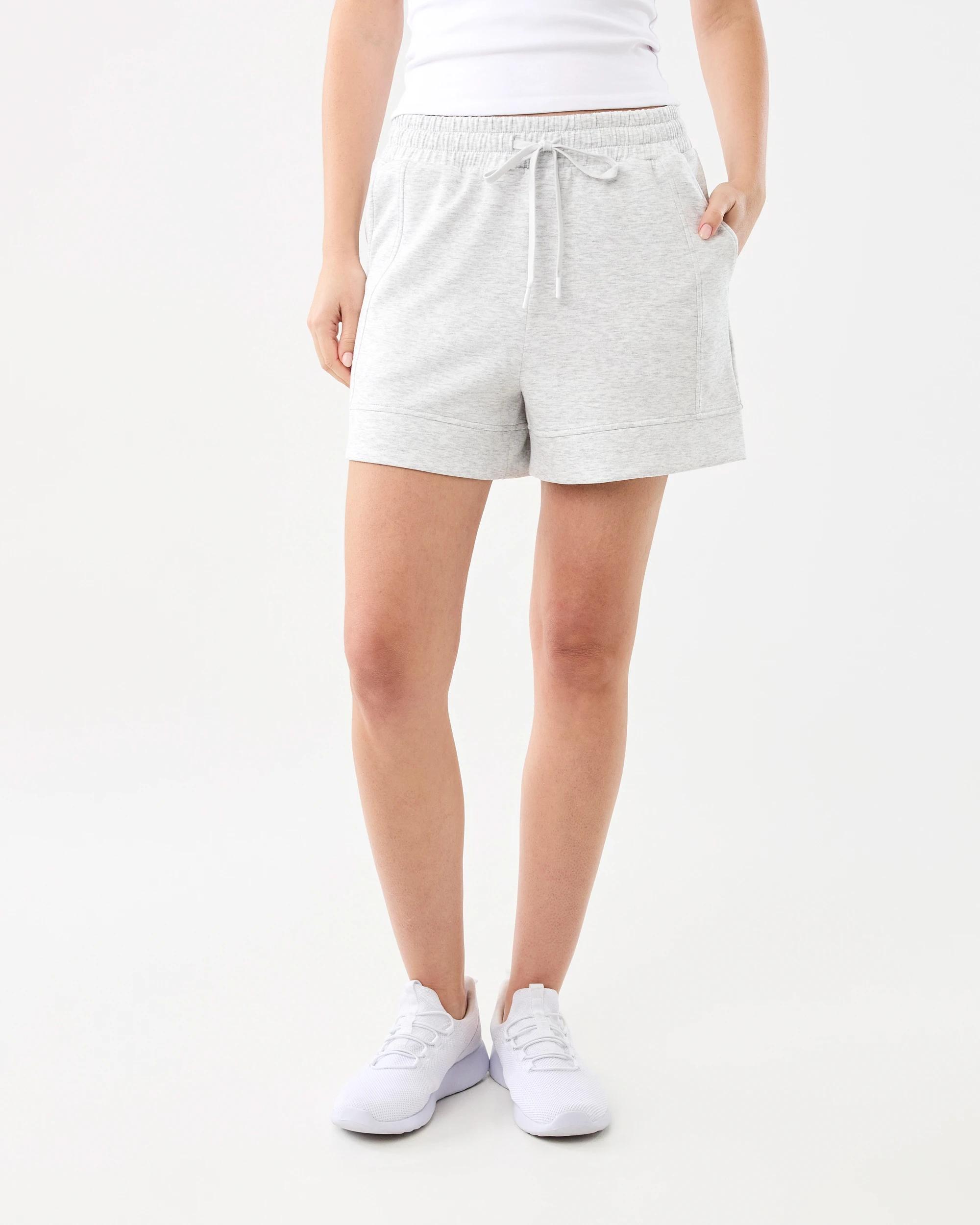 7 Active Womens Scuba Shorts Heather, 7 of 7