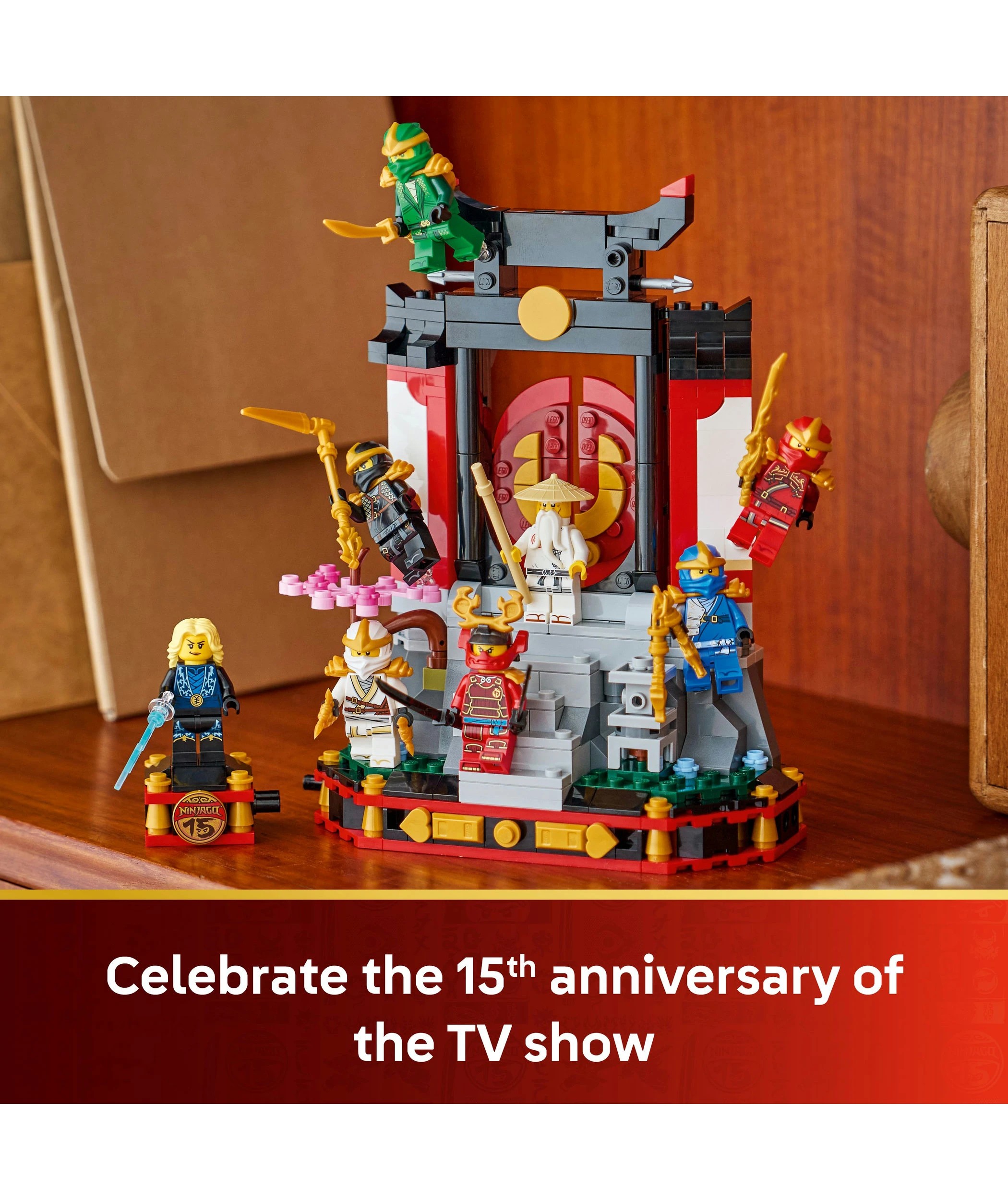 5 LEGO NINJAGO Ninja Character Display 15th Anniversary 71866, 5 of 10