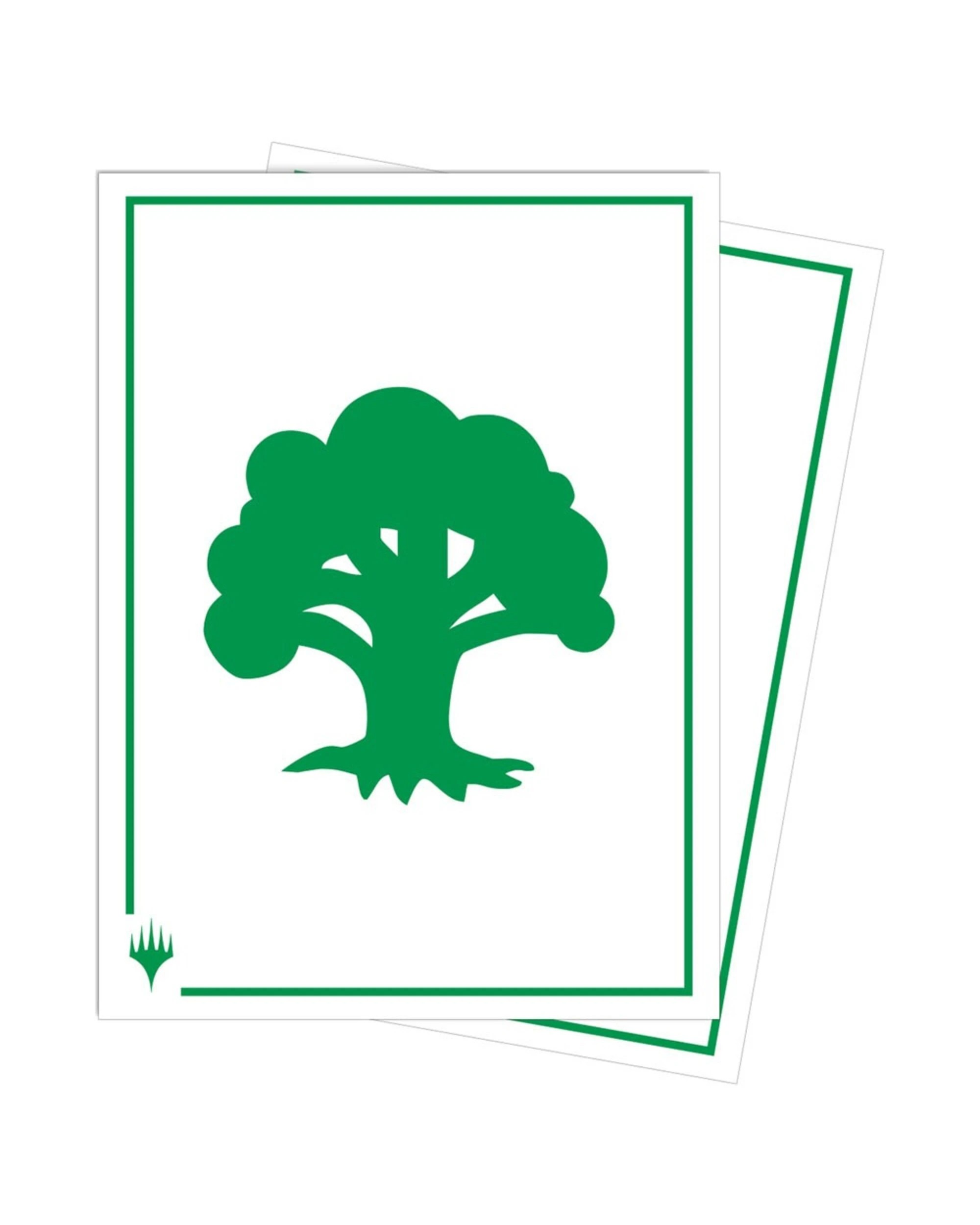1 Magic: The Gathering - TCG - ULTRA PRO Mana 8 105ct Apex Deck Protector Sleeves - Forest, 1 of 1