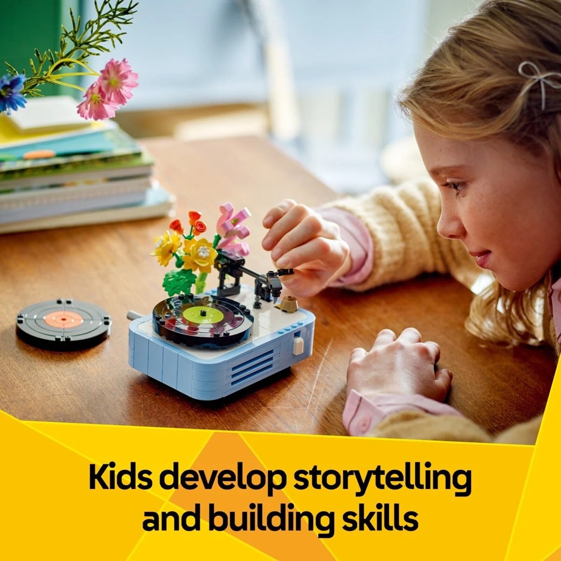 6 LEGO Creator Record Player with Flowers 31172, 6 of 10