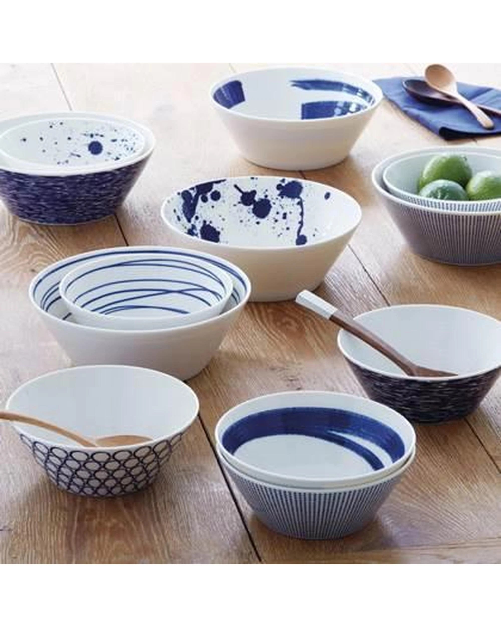 2 Royal Doulton 6pc Pacific 16cm Bowl Set of 6, 2 of 3