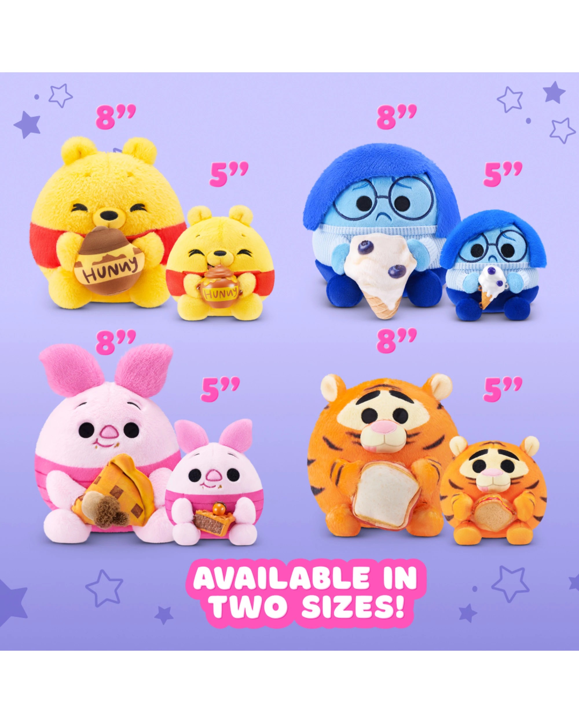 6 12cm Disney ZURU Snackles Plush Toy - Assorted, 6 of 10