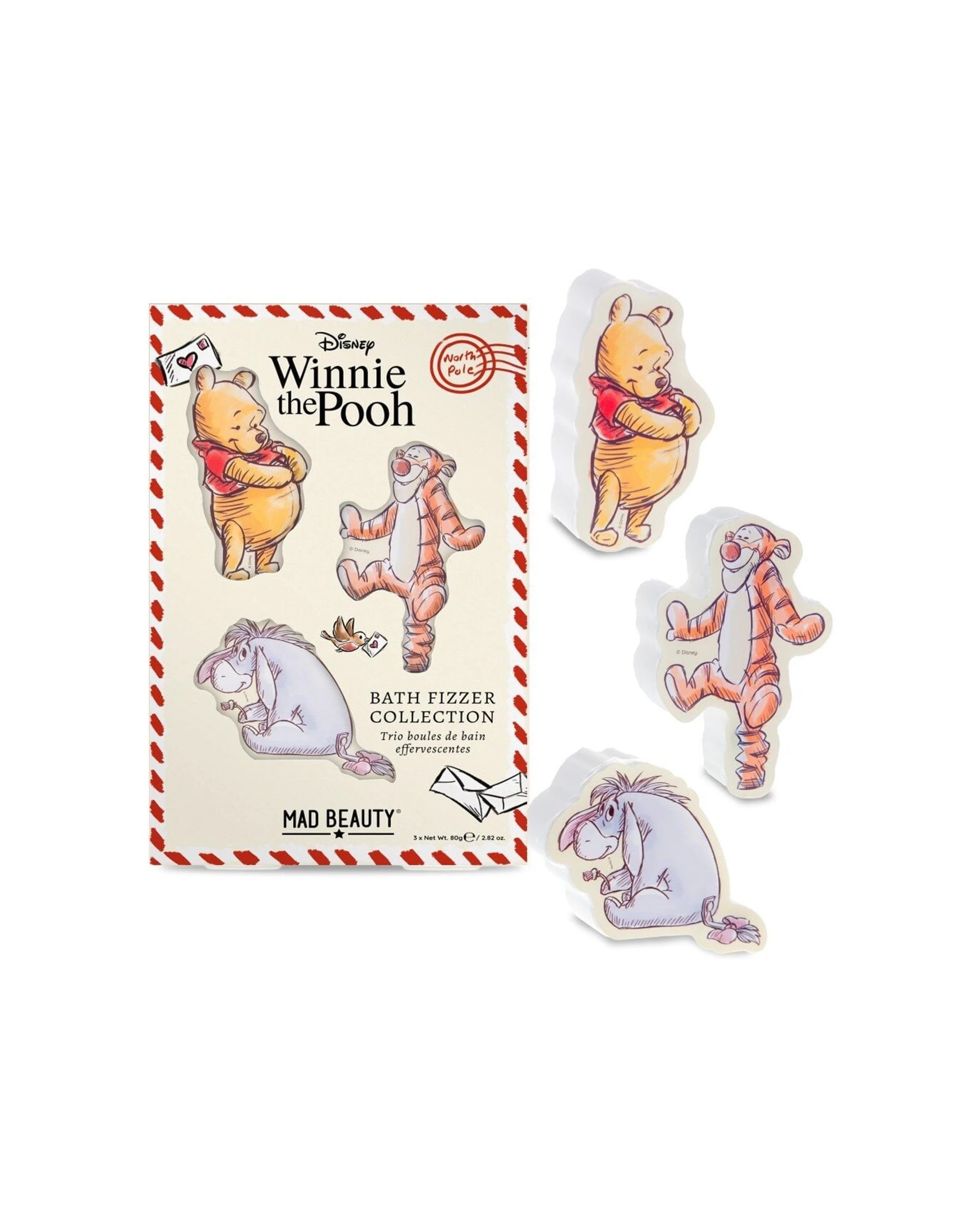 3 Disney Winnie The Pooh Festive Bath Fizzer Collection Marshmallow 2 Pack - Multi, 3 of 4