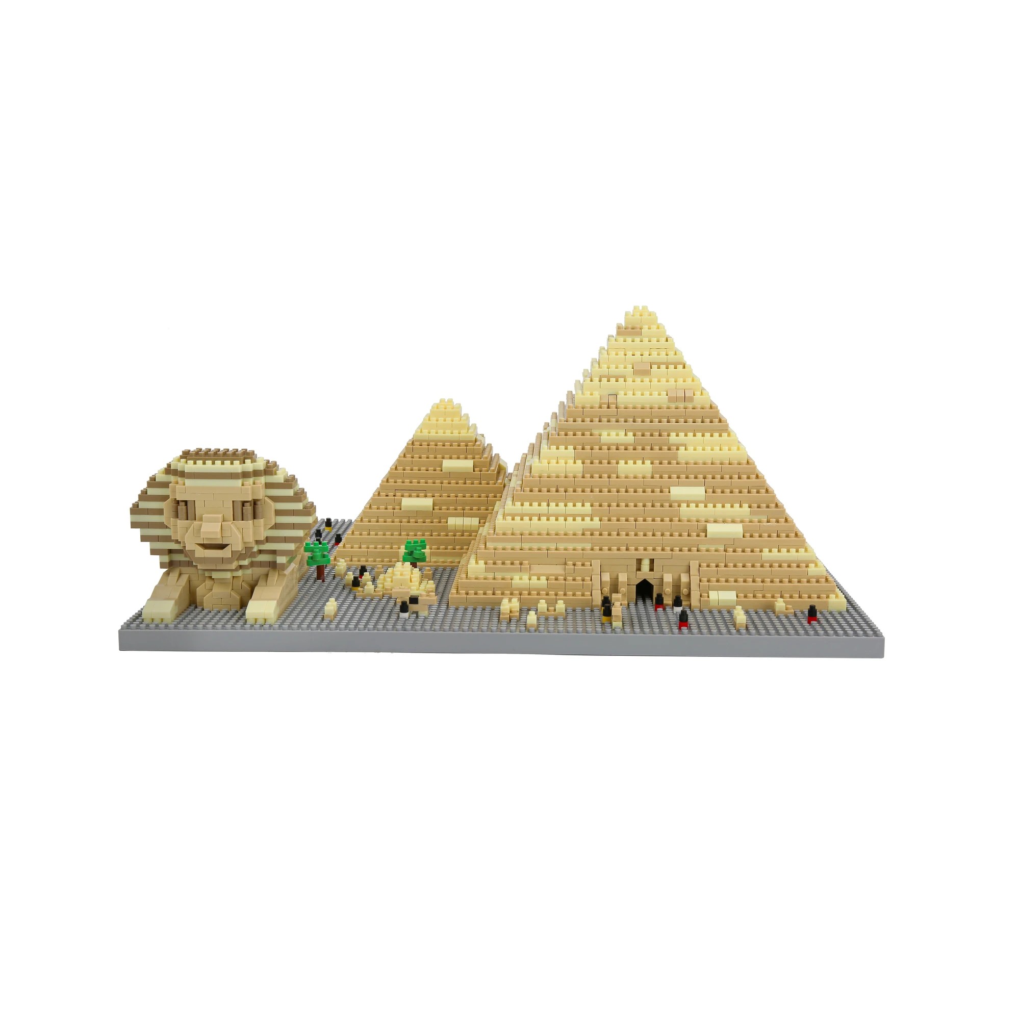 2 2155 Piece Mini Blocks Building Series: Sphinx Pyramid, 2 of 10