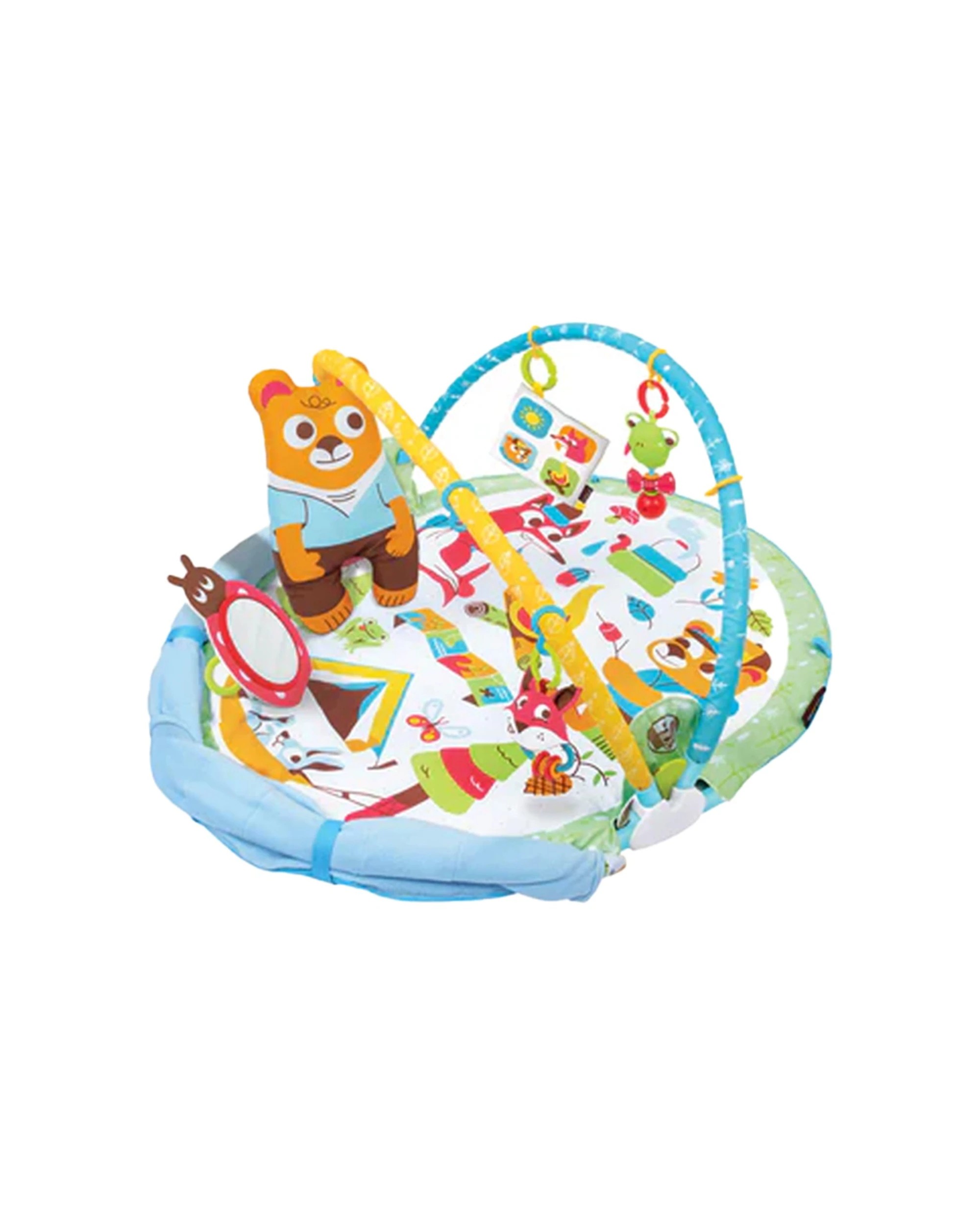 1 Yookidoo Play N Gymotion 3 Stage Baby Activity Gym Birth To 12 Months Foldable - Multi, 1 of 5