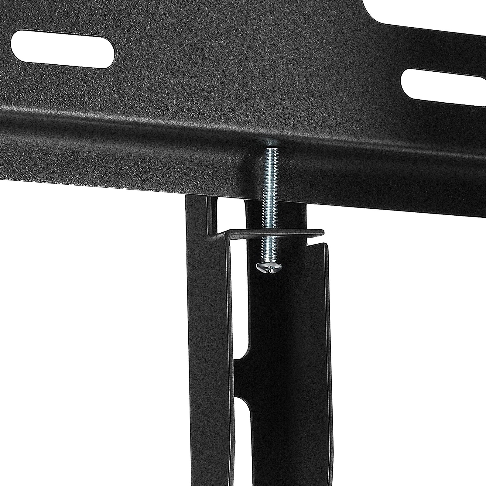 7 Ausway Mobile TV Screen Monitor Stand Mount Bracket Trolley 50-98 Inch, 7 of 8