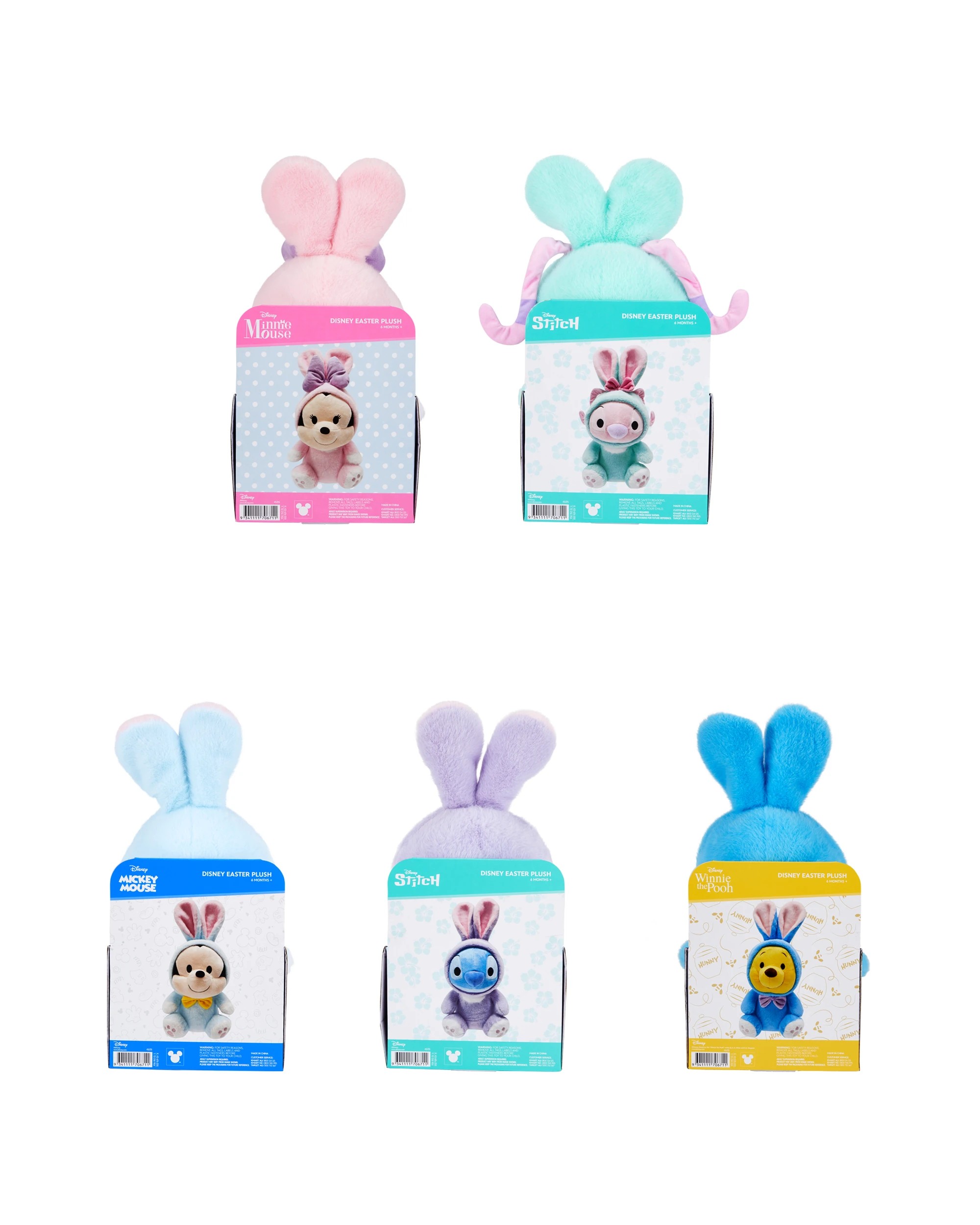 4 Disney Easter Plush - Assorted, 4 of 4