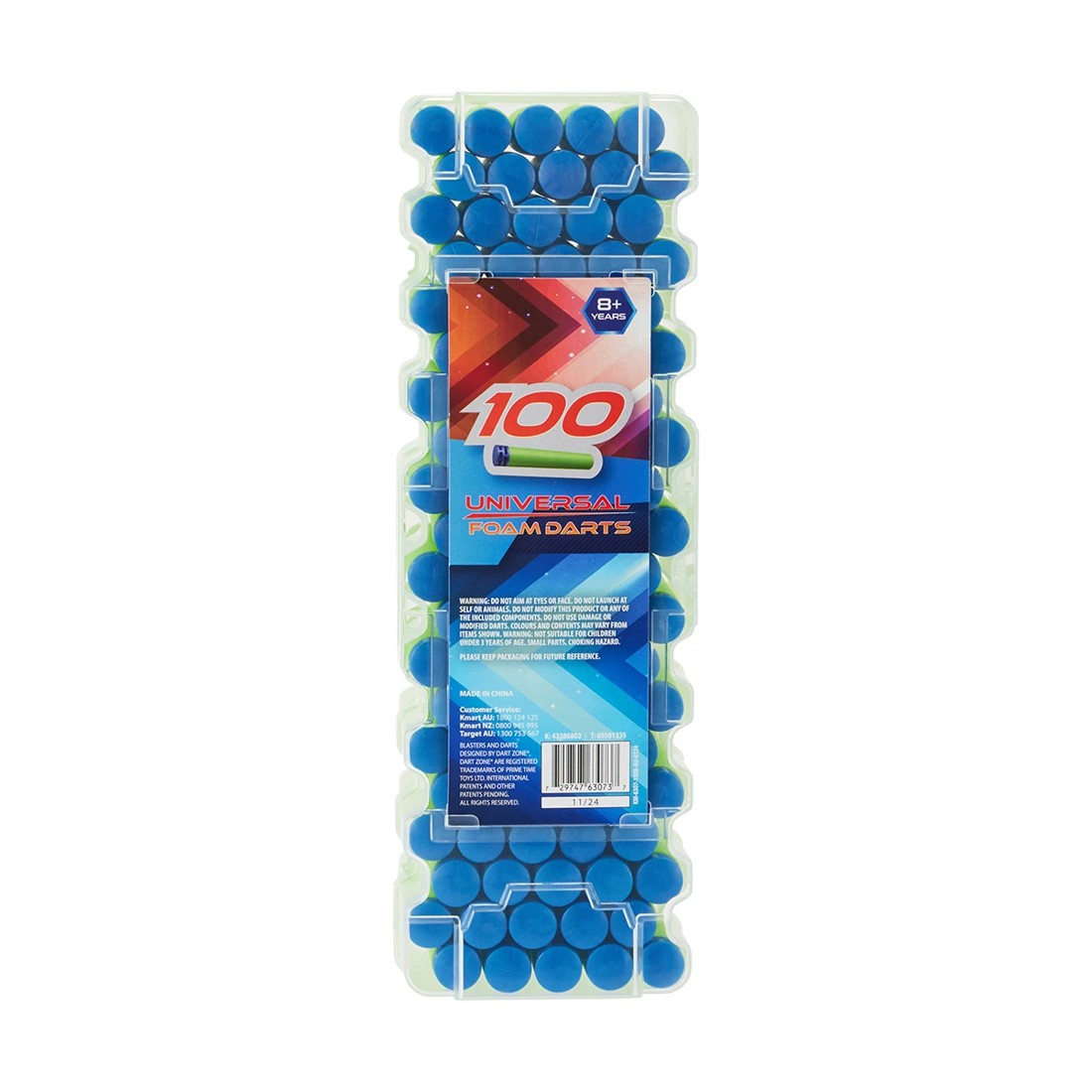 1 100 Pack Universal Foam Darts, 1 of 5