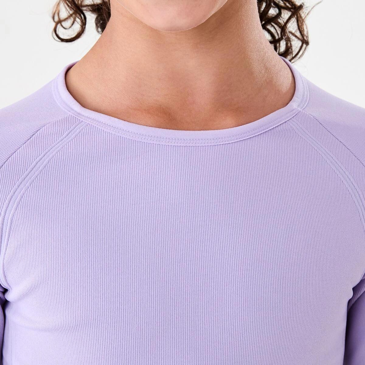 4 Active Long Sleeve Seamfree Top Ptl Purple, 4 of 9