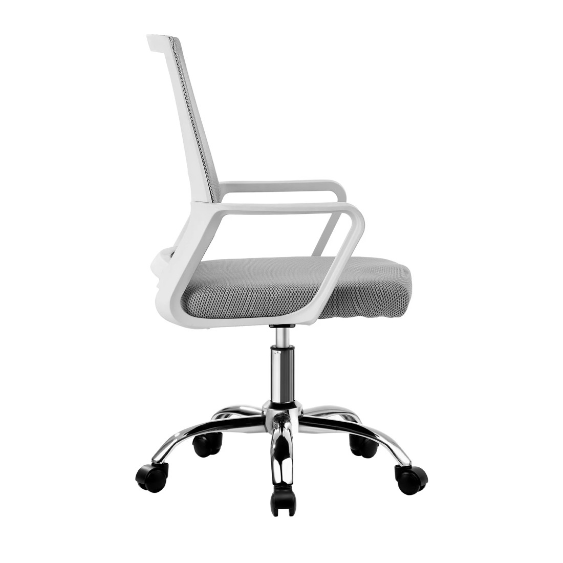8 Oikiture Mesh Office Chair Executive Computer Seat
 - White, 8 of 10