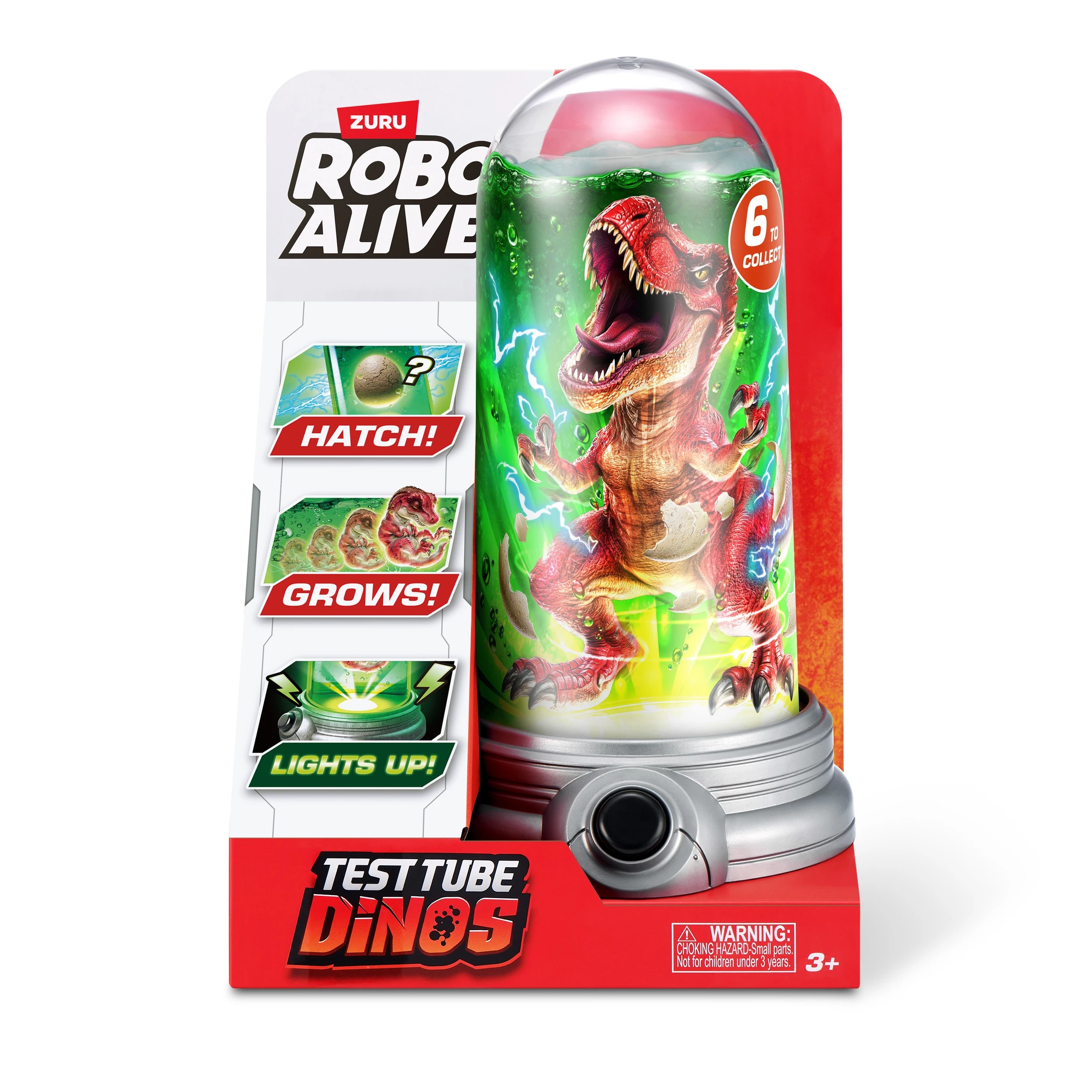 1 Zuru Robo Alive Testube Dino - Assorted, 1 of 3
