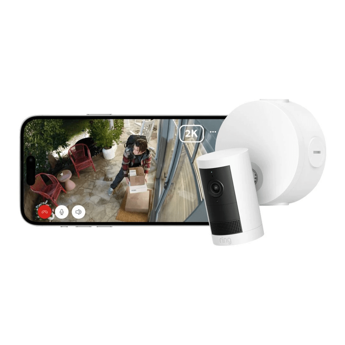 5 Ring PoE Outdoor Camera Plus White, 5 of 10