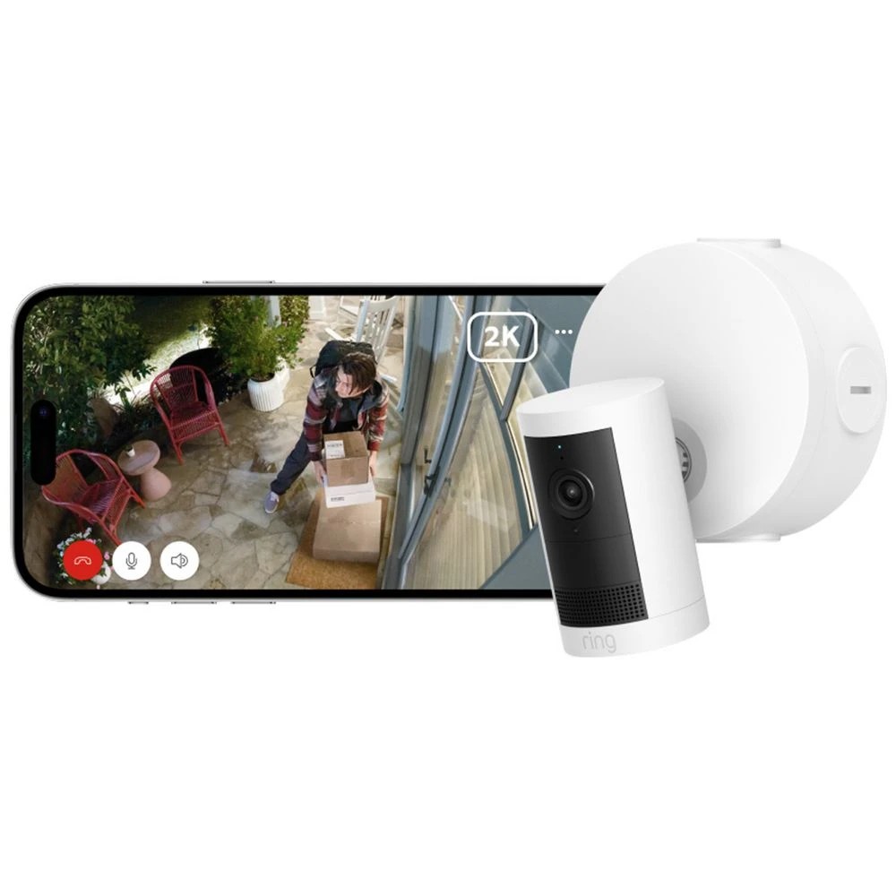 5 Ring PoE Outdoor Camera Plus White, 5 of 10