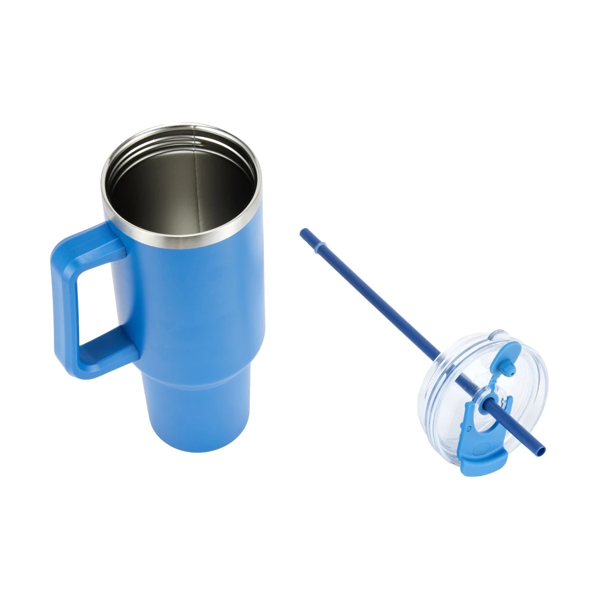3 1.18L Blue Jumbo Tumbler with Handle, 3 of 10
