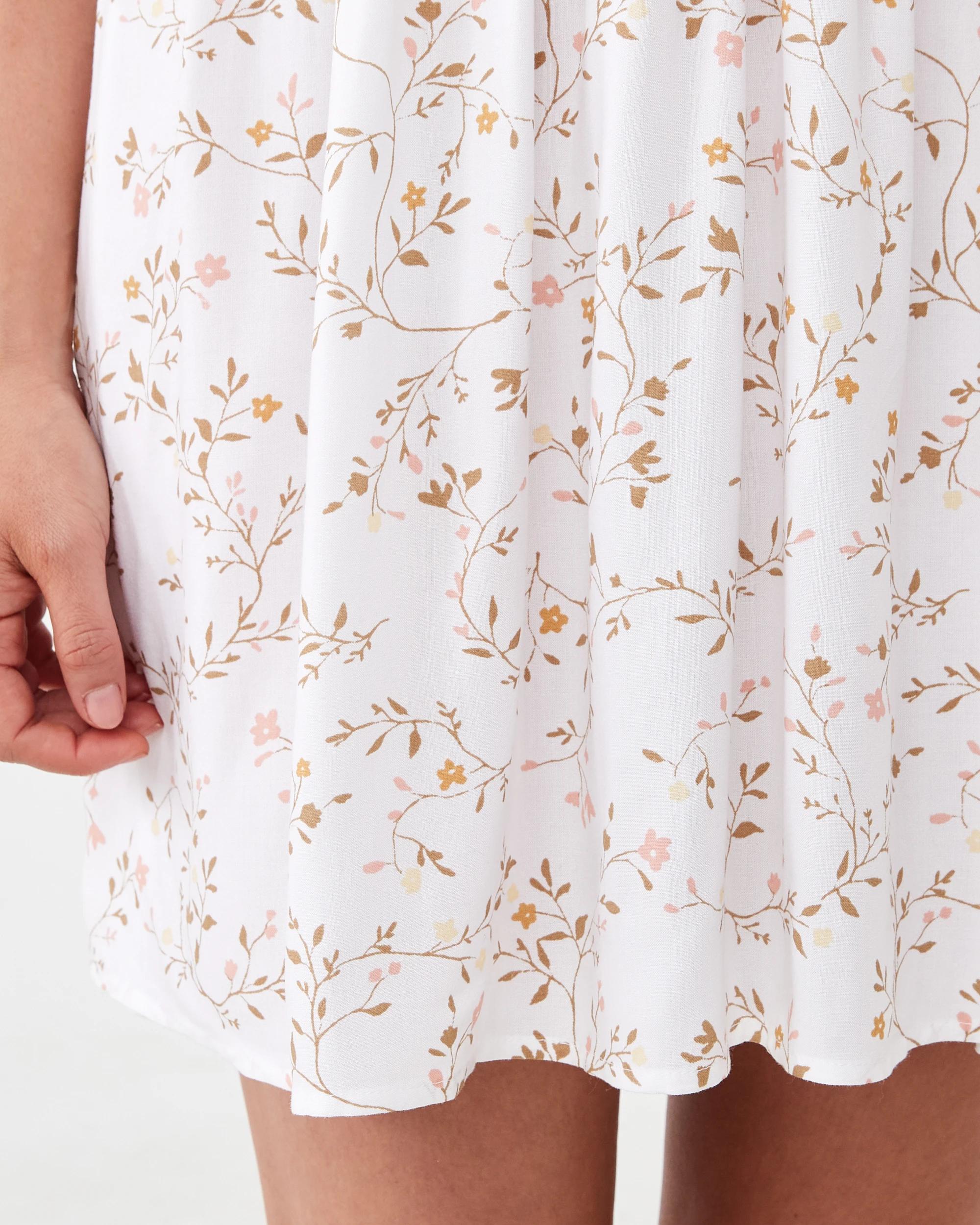 8 Short Frill Sleeve Button Mini Dress Trail Dty, 8 of 9