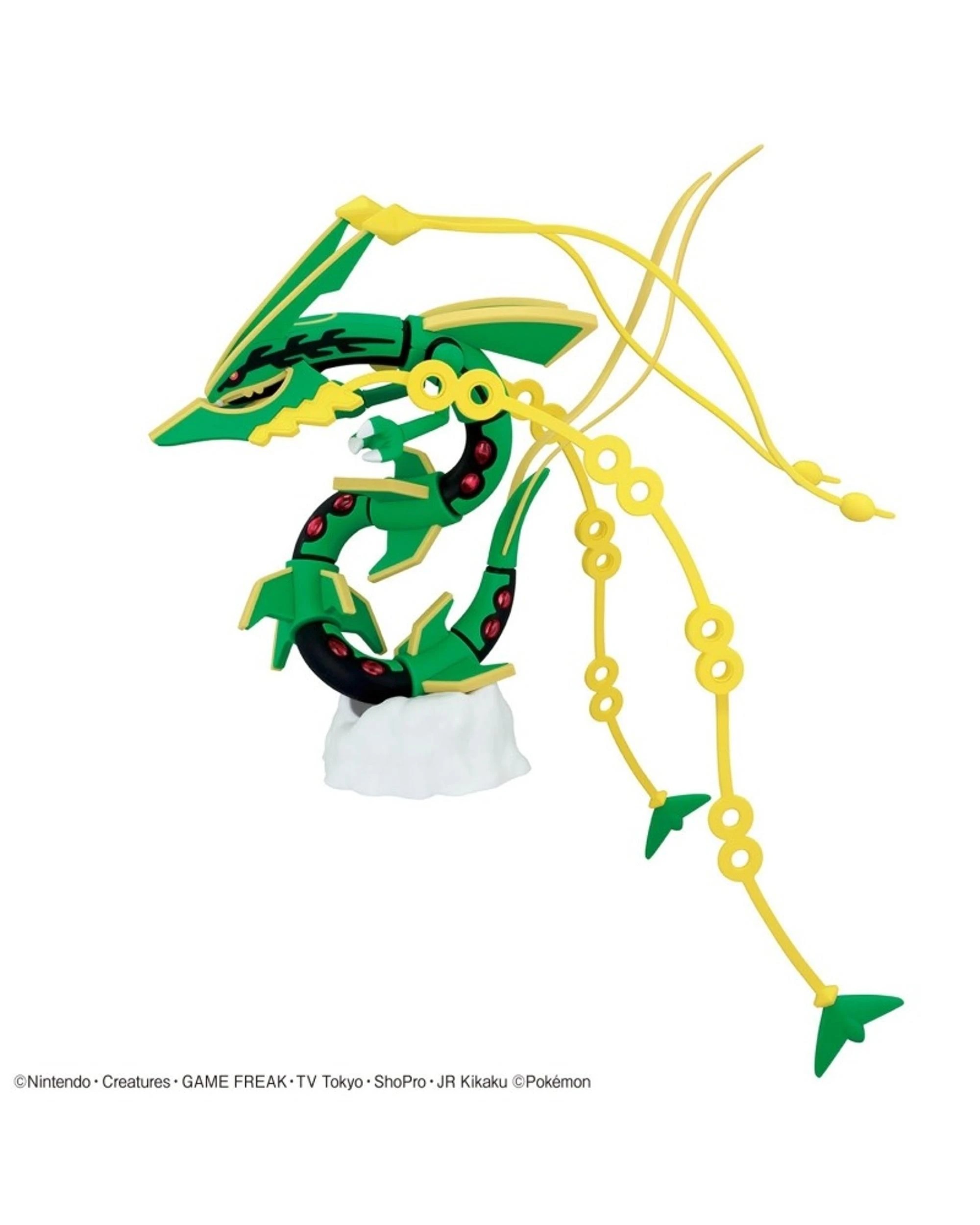5 Bandai Pokemon Mega Rayquaza Model Kit, 5 of 7