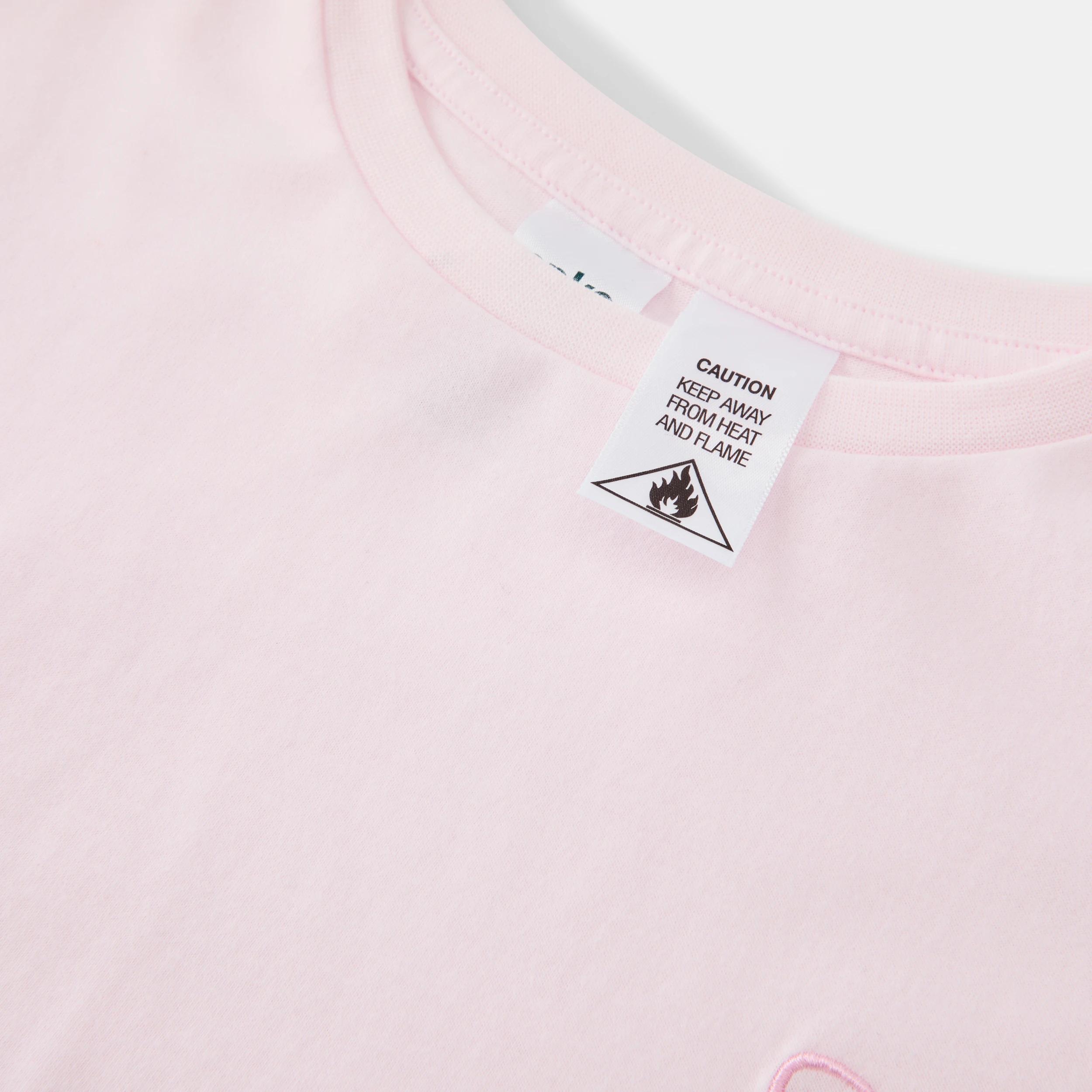 6 Short Sleeve Knit Woven Pyjama Set PINK STRIPE, 6 of 7