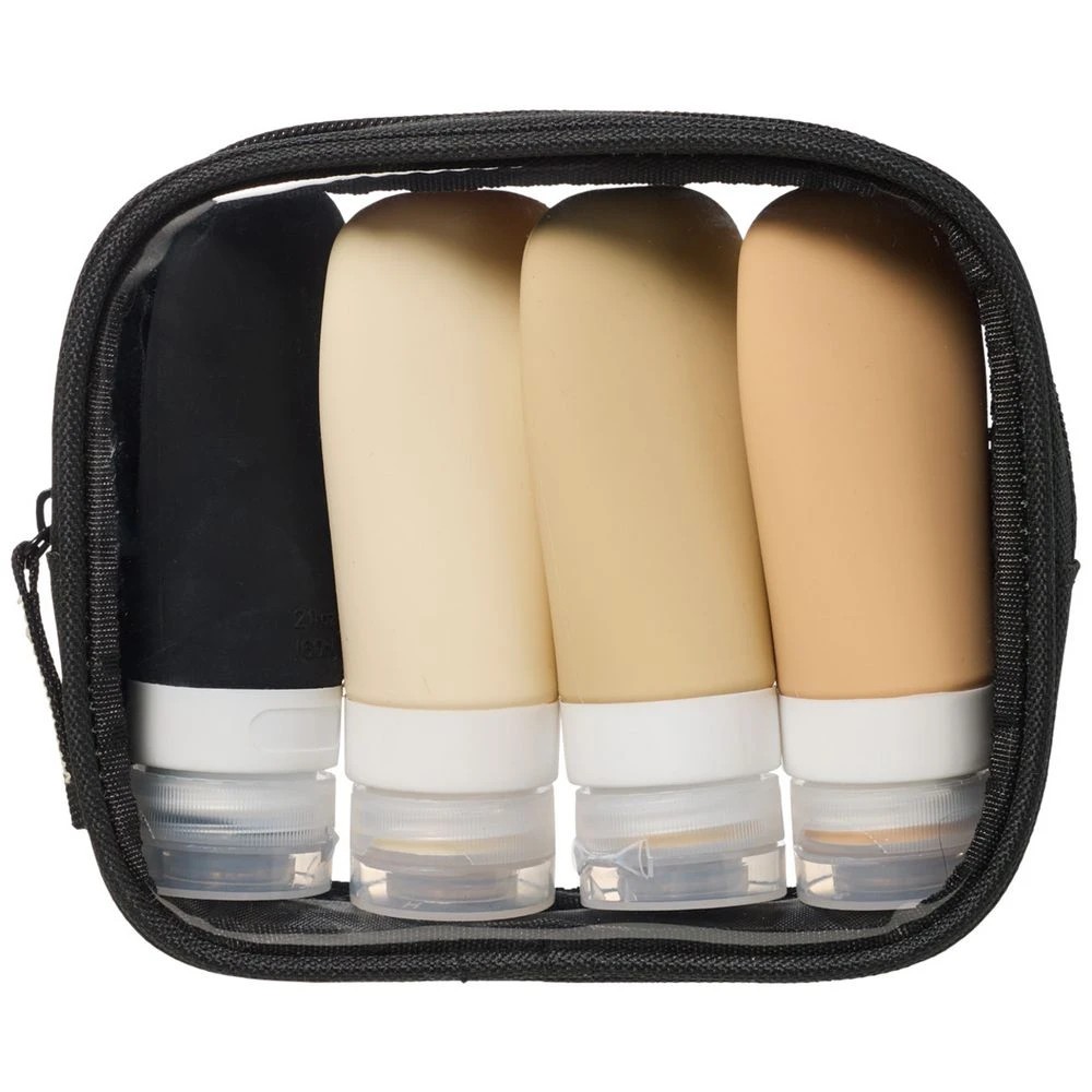 1 Otto On The Go Travel Bottle Set Tan, 1 of 5