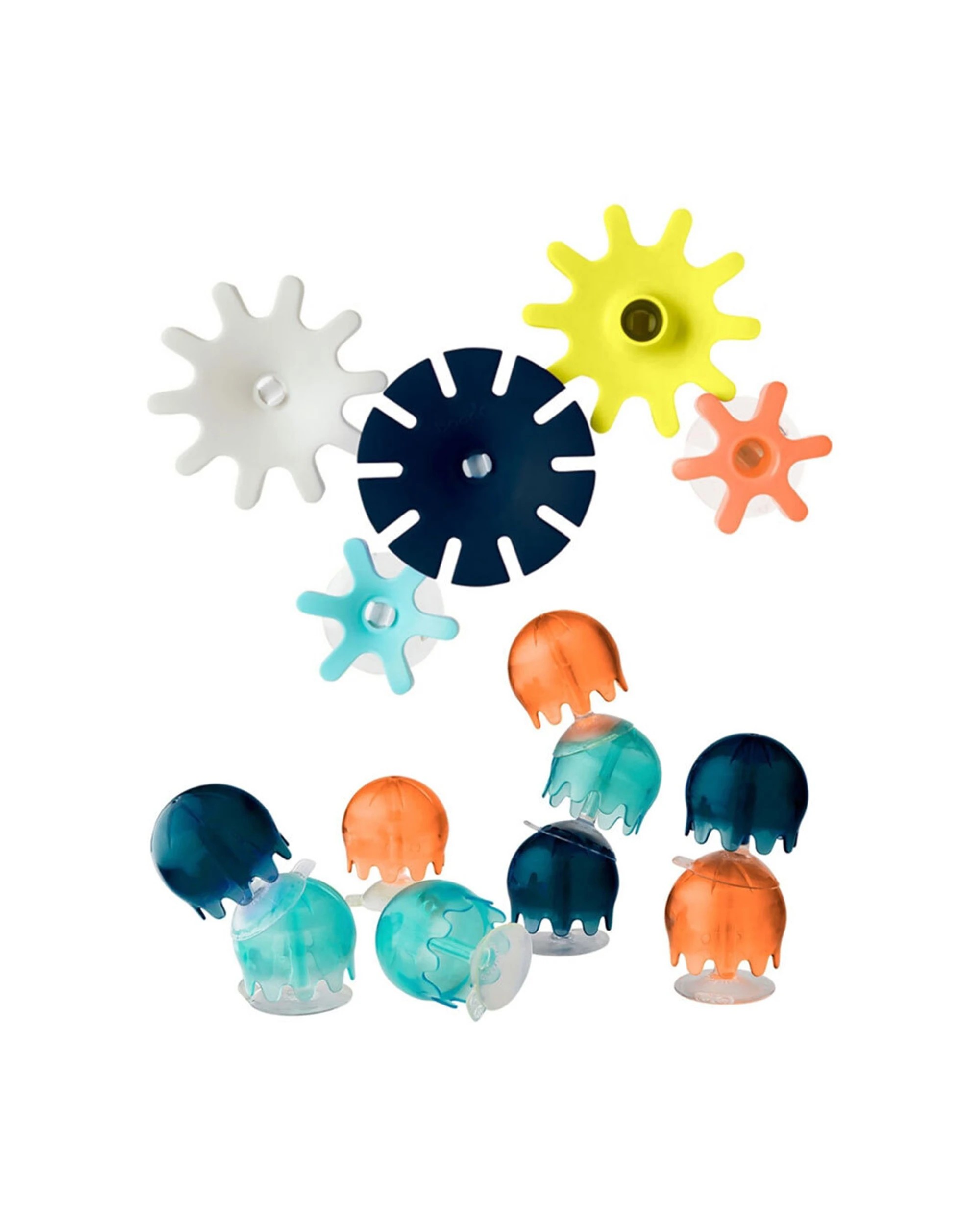 1 Boon Cogs Water Gears/Jellies Suction Cup Bath Toy 2PK - Multi, 1 of 8