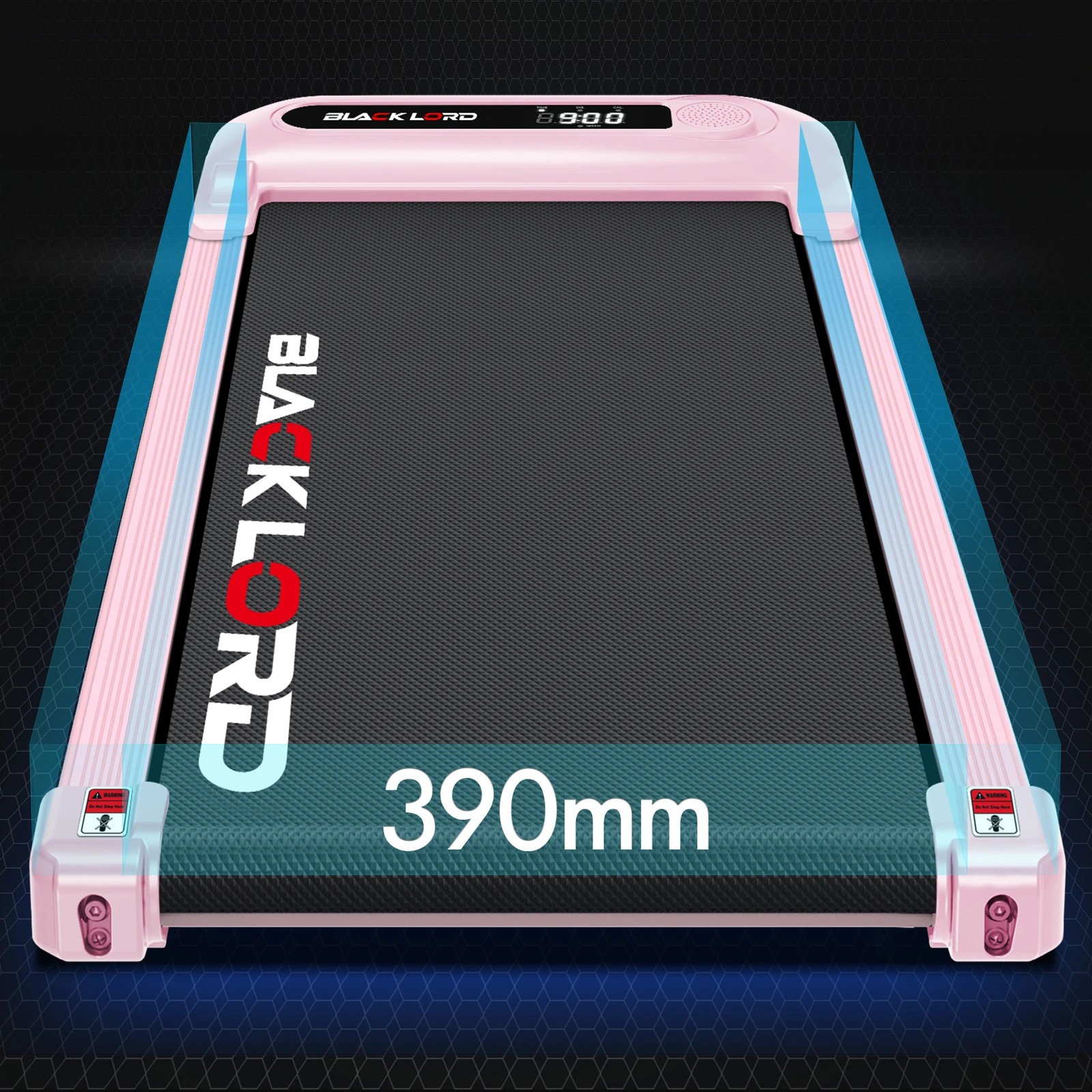 6 Black Lord Treadmill Electric Walking Pad Incline Shock Absorbers Home Gym - Pink, 6 of 10