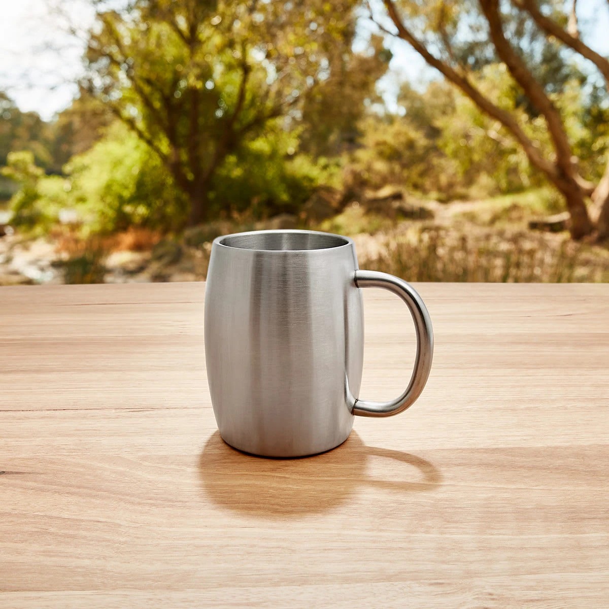 1 450ml Stainless Steel Barrel Mug, 1 of 4
