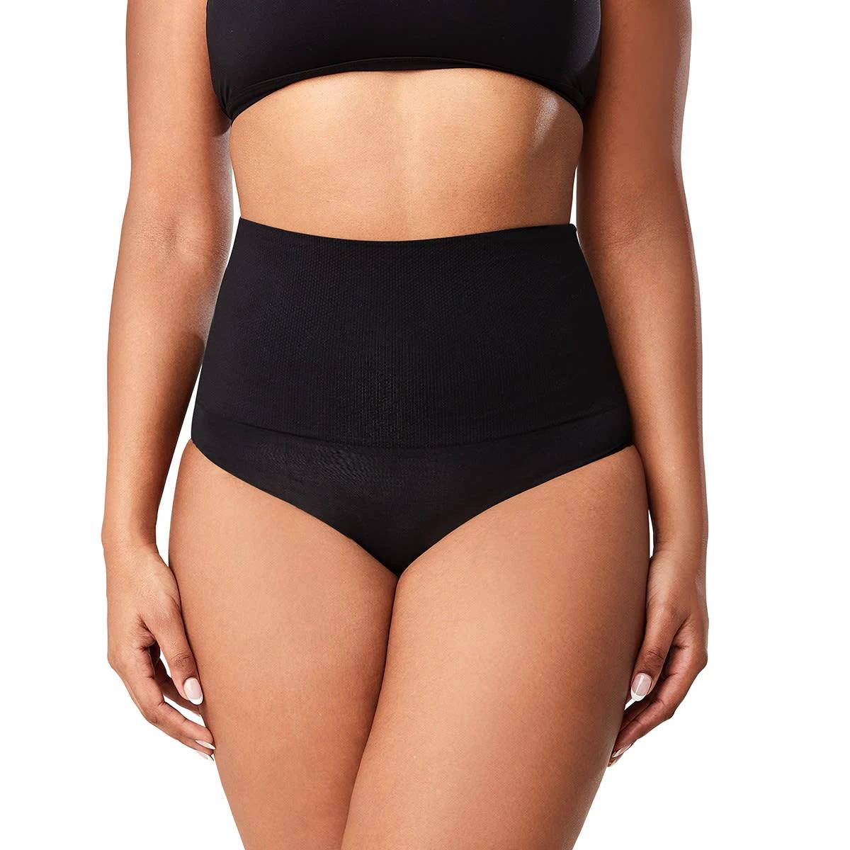 2 2 Pack Firm Control Seamfree Shaping Briefs BLACK, TAN, 2 of 8