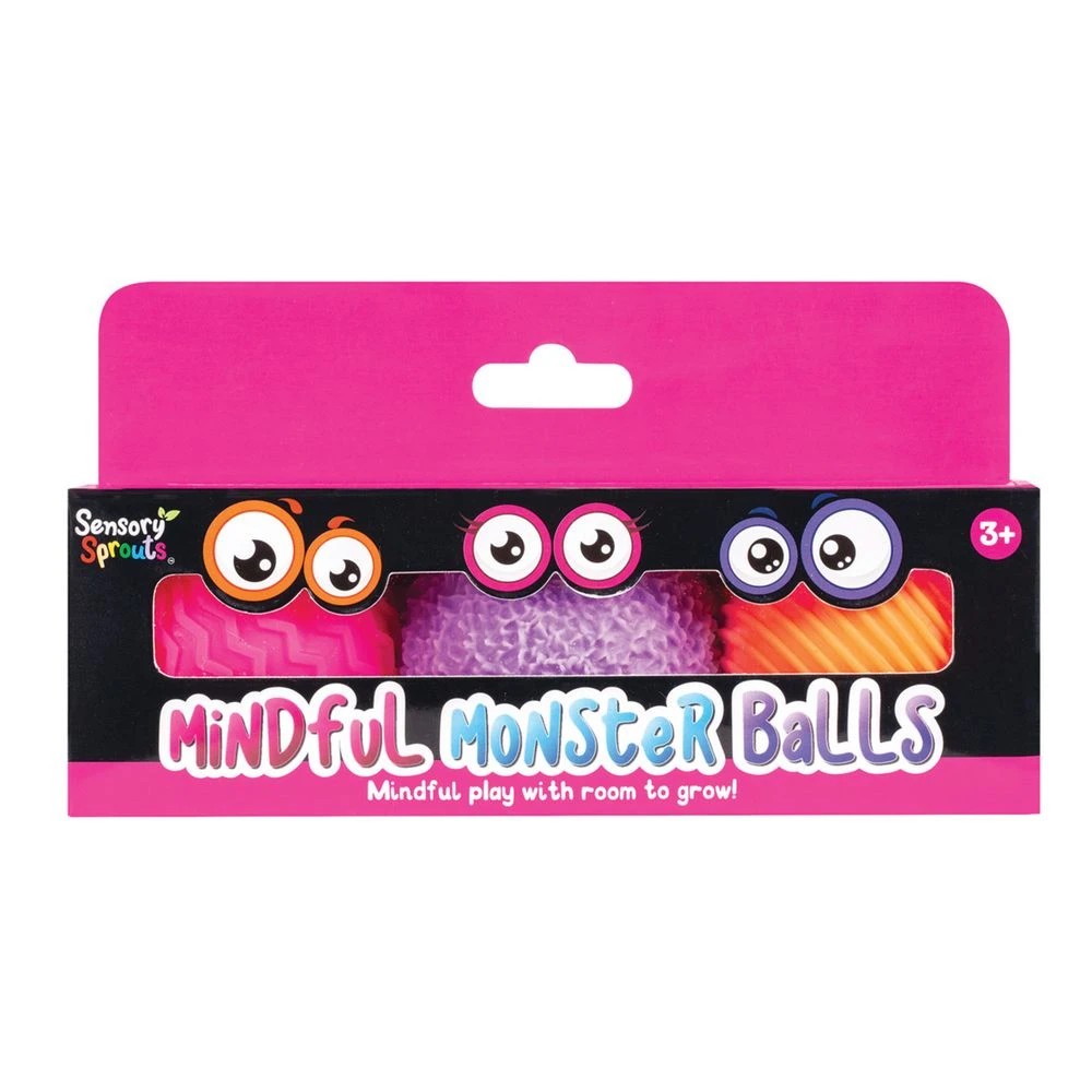 1 Sensory Monster Balls 3 Pack OE/PK/PE, 1 of 4