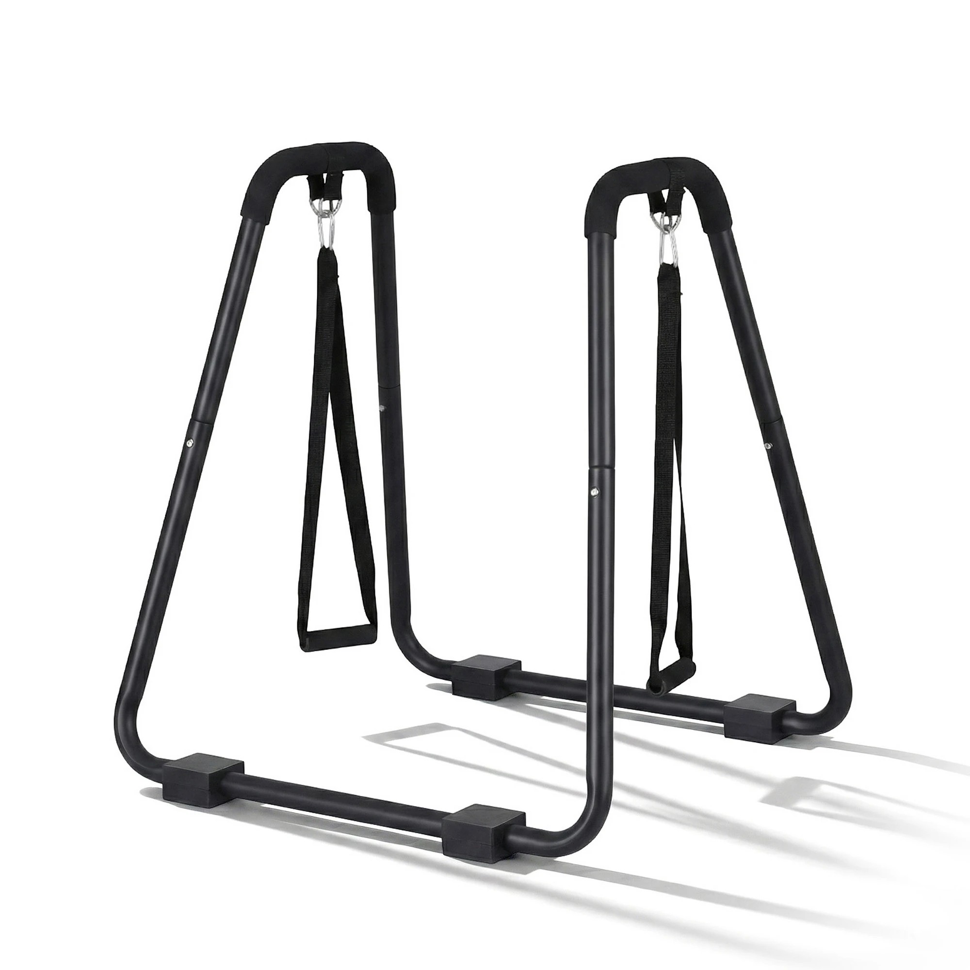 1 Everfit Dip Station Parallel Bars Heavy Duty Home Gym Stand Calisthenics - Black, 1 of 8