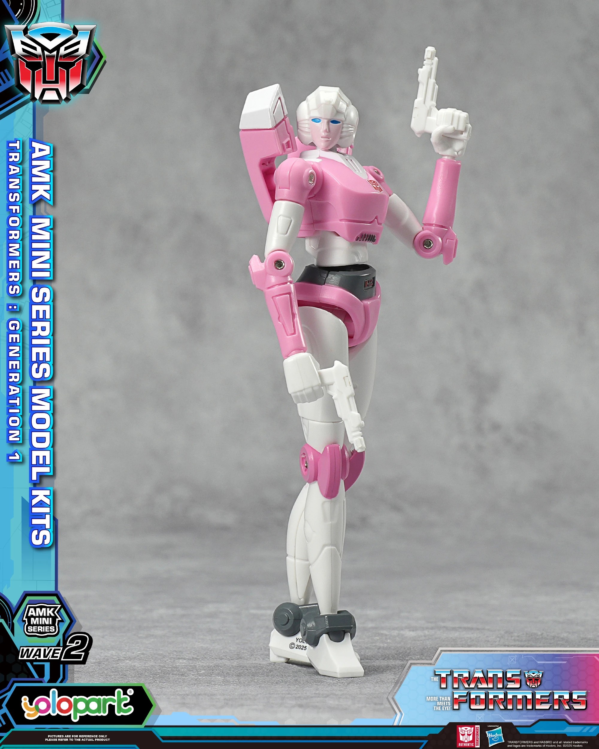 5 Transformers Generation 1 AMK Wave 2 Mini Series Model Kit - Assorted, 5 of 7