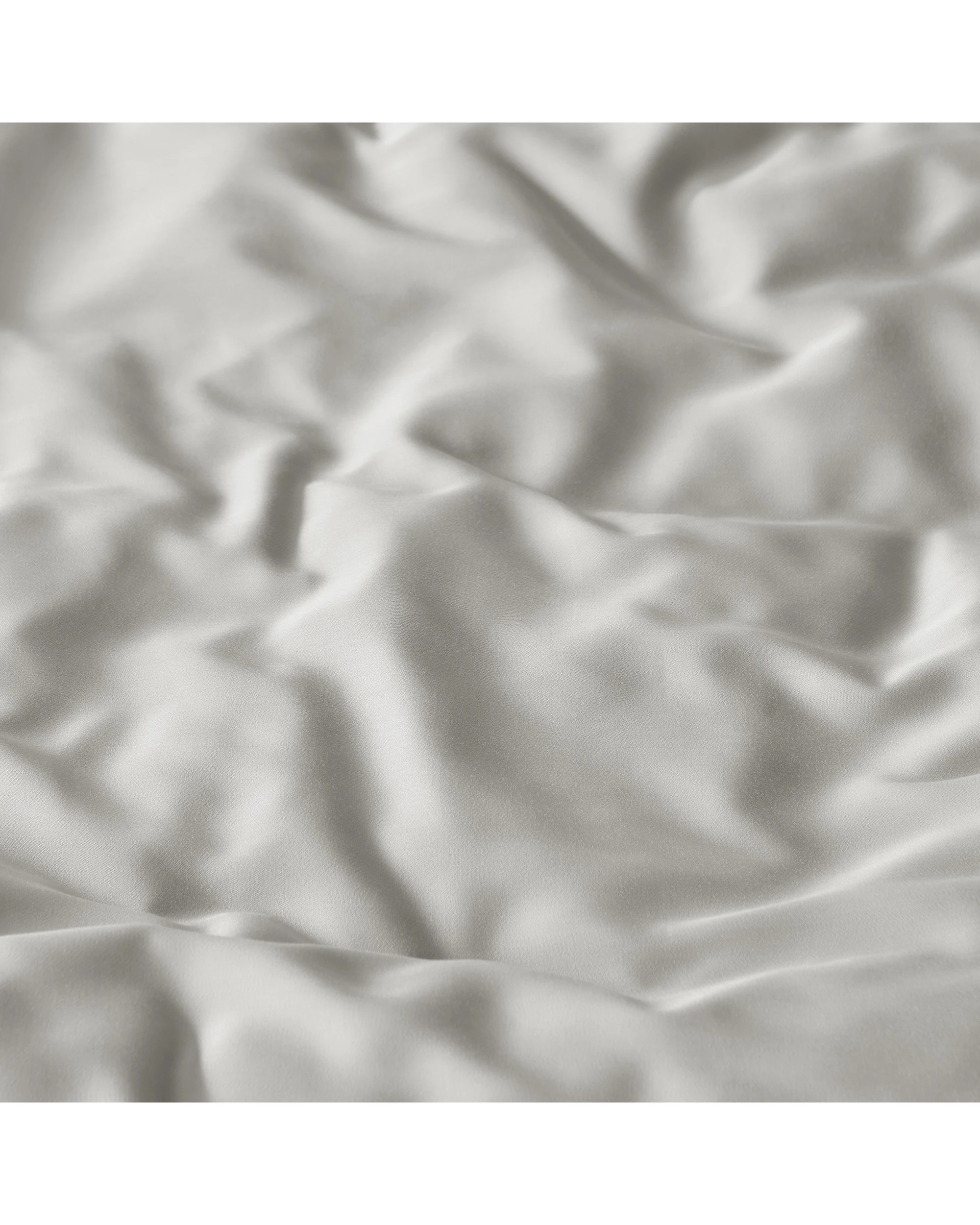 4 Natural Home 400TC 100% Bamboo Sateen Tailored Quilt Cover Set - Single Bed - Dove Grey, 4 of 7