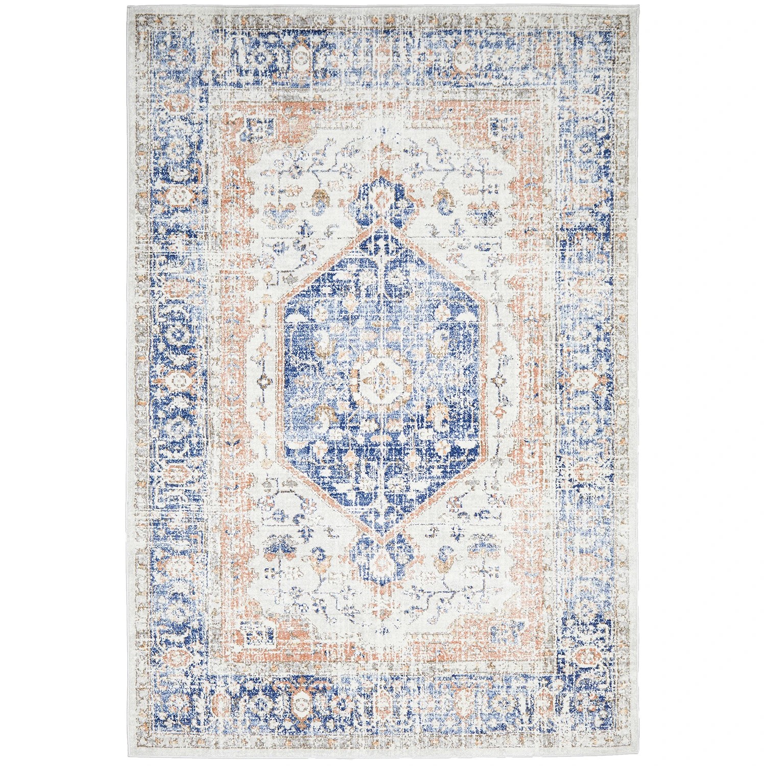 2 Common Ground Rugs Elite Lorissa 330x240cm - Extra Large Power Loomed Pet Friendly Floor Rug - Natural, 2 of 9
