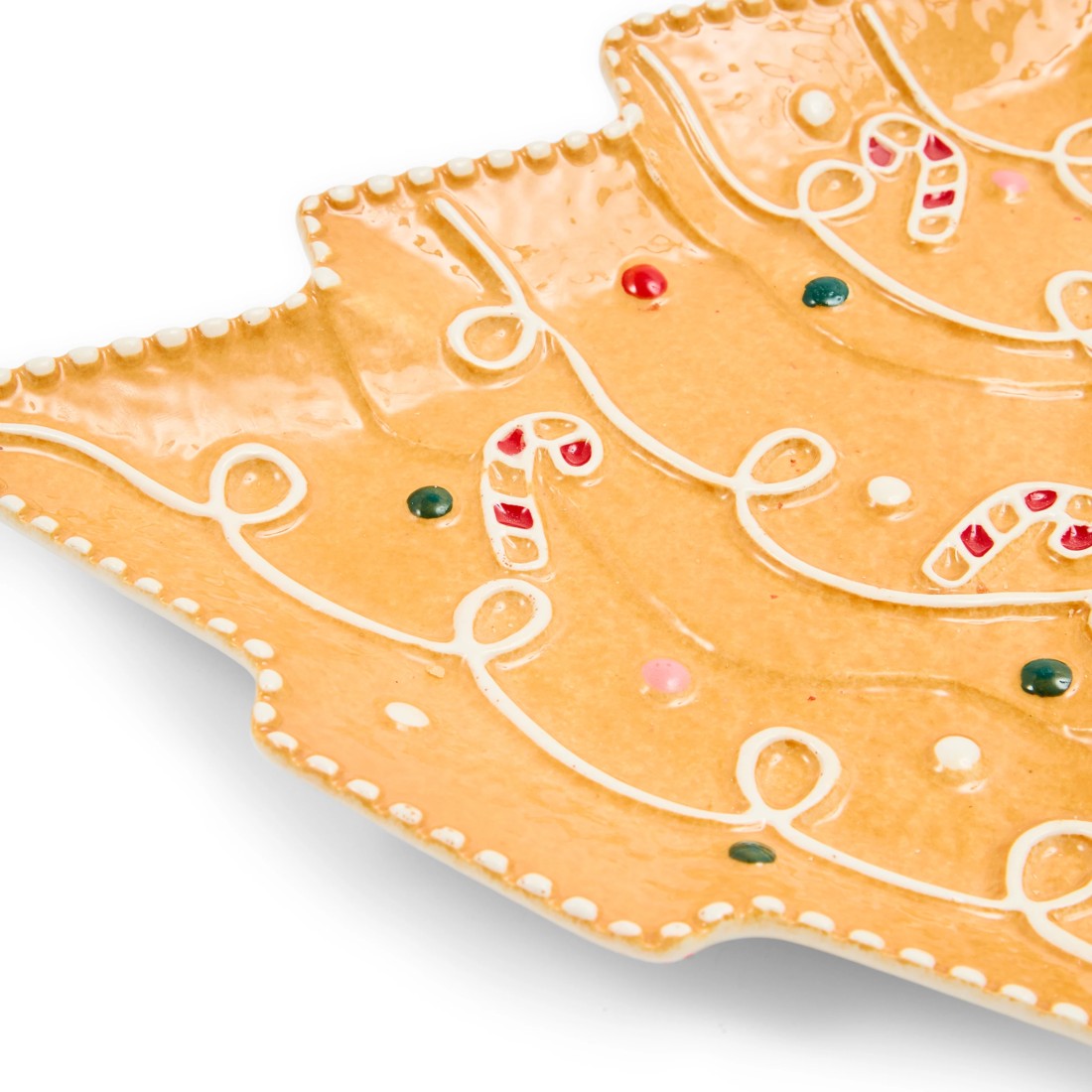 5 Set of 2 Gingerbread Tree Side Plates, 5 of 6