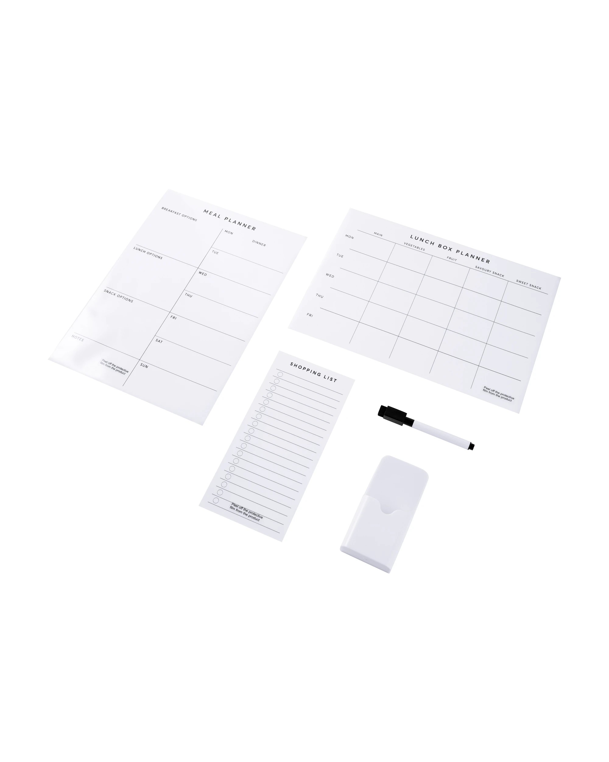 2 5 Pack Magnetic Meal Planner Set, 2 of 10
