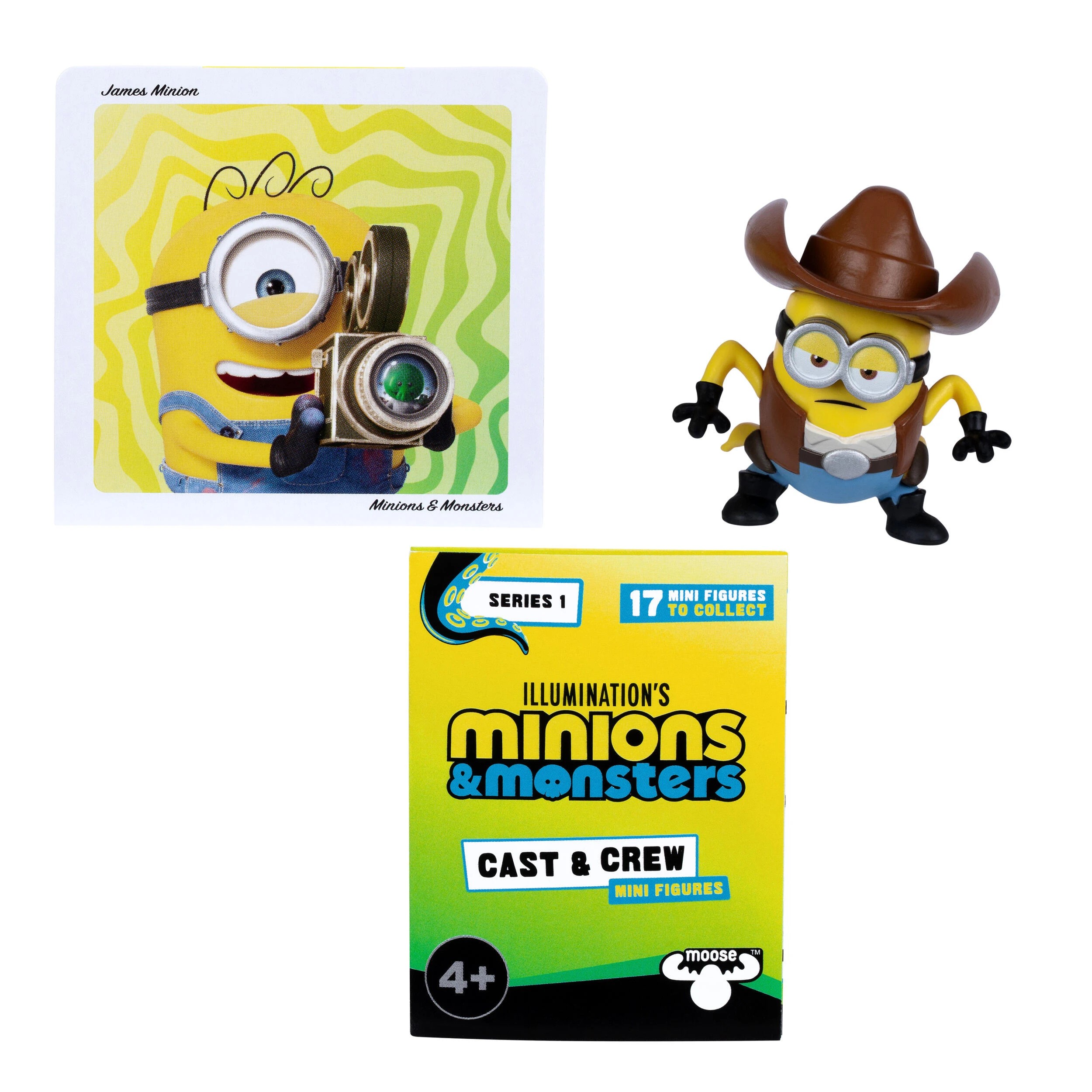 4 Illumination's Minions & Monsters Surprise Mini Figure Single Pack - Assorted - Multi, 4 of 5