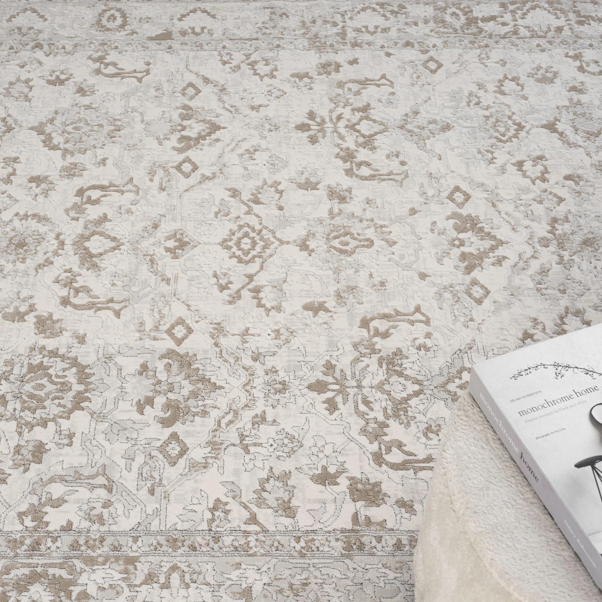 4 La Grace Home Adriano Premium Rug - 160x230cm - Pearl, 4 of 10