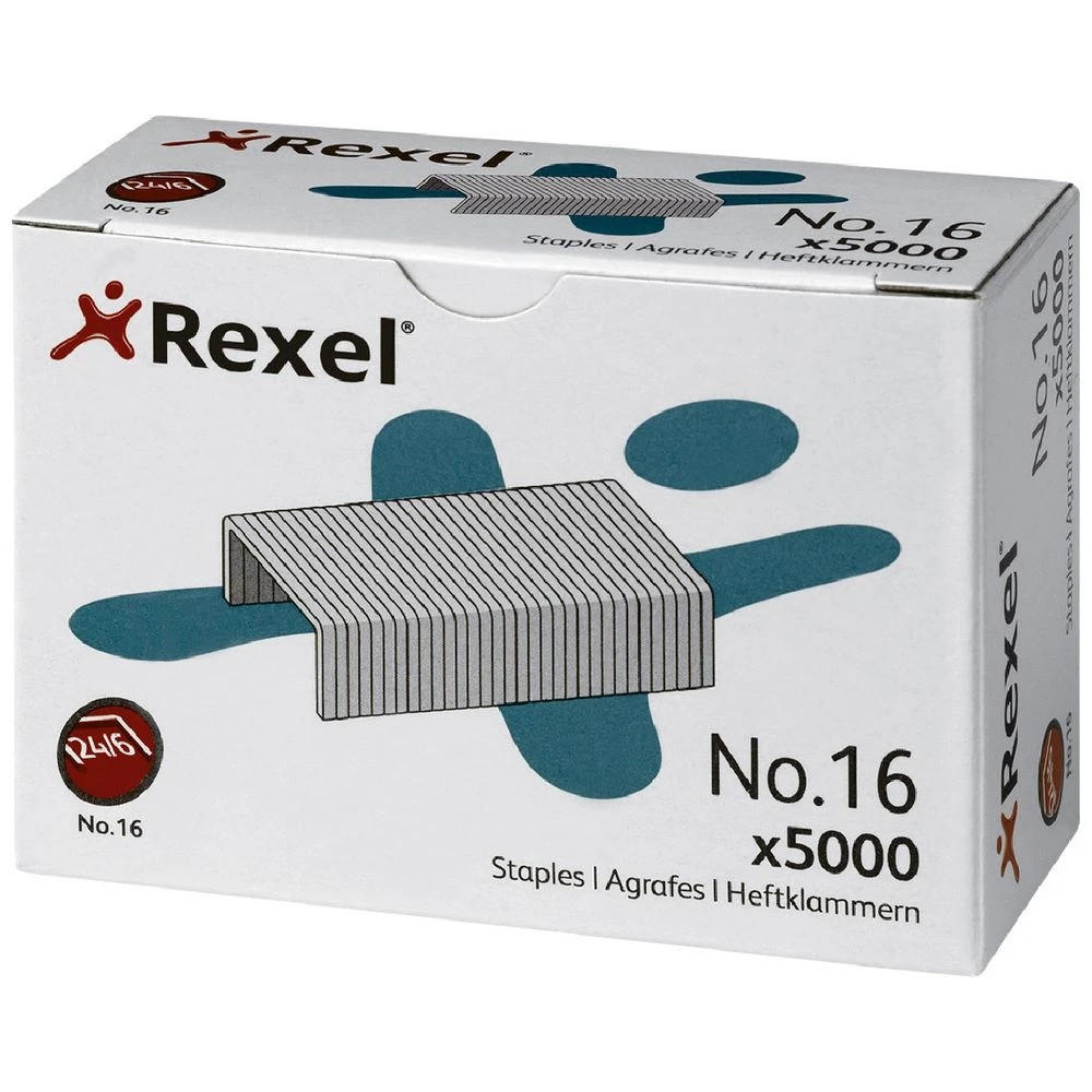 1 Rexel No. 16 Staples 5000 Pack, 1 of 2
