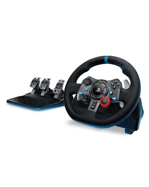Logitech G29 Driving Force Racing Wheel for PS5, PS4, PS3 and PC - Black