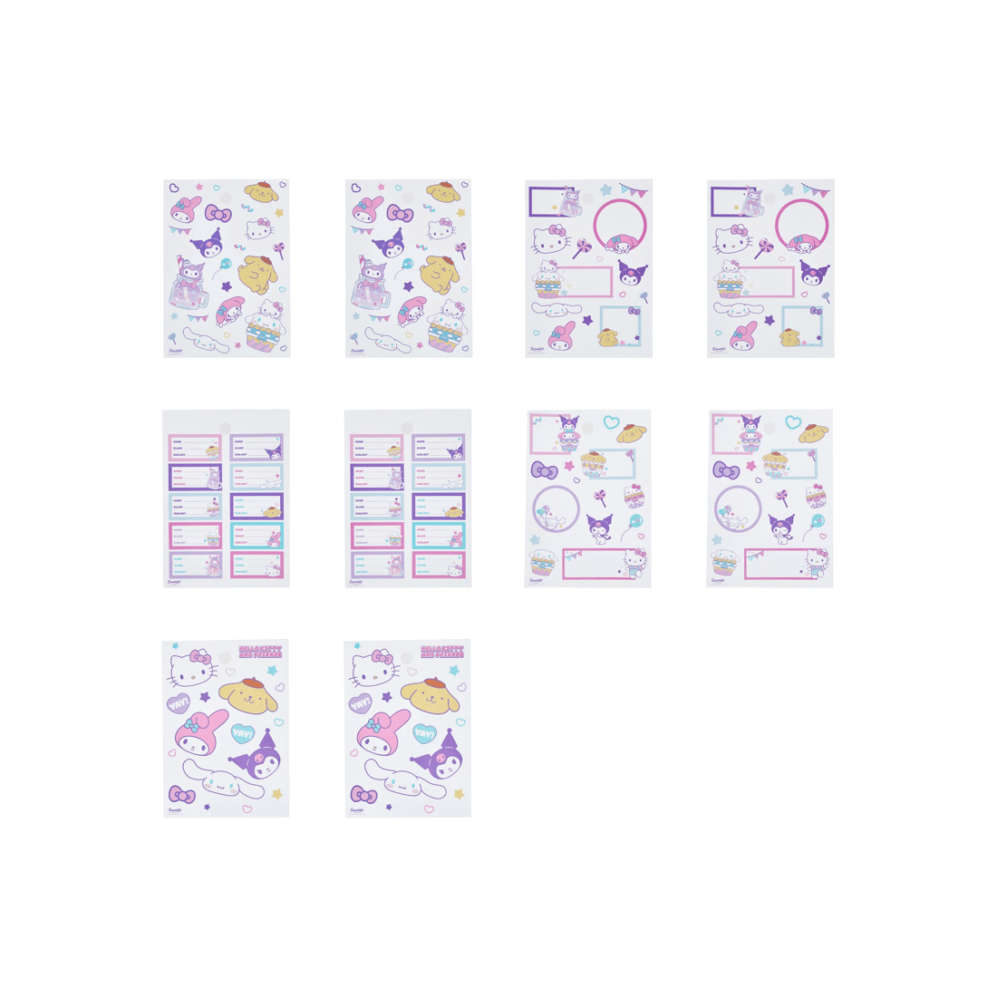 2 Hello Kitty and Friends Sticker Pack, 2 of 3