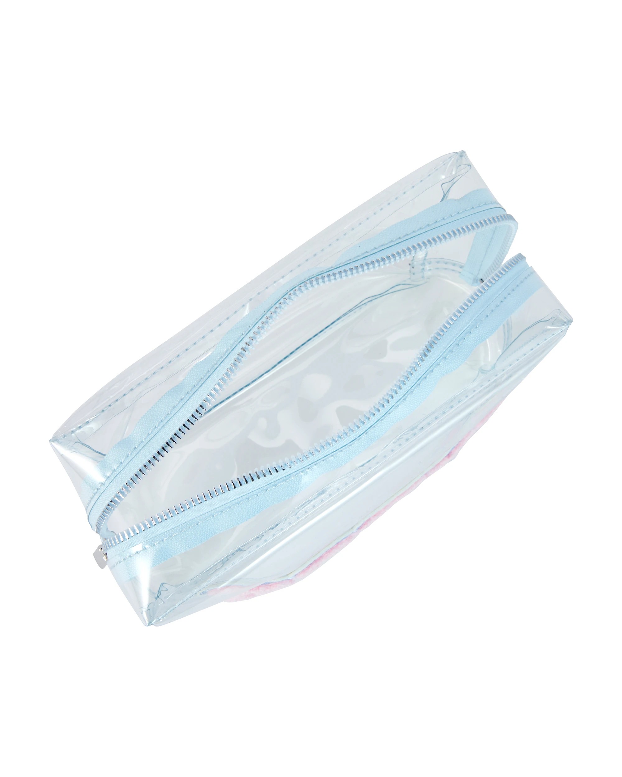 2 OXX Cosmetics Makeup Bag - Slogan, Blue and Pink, 2 of 4