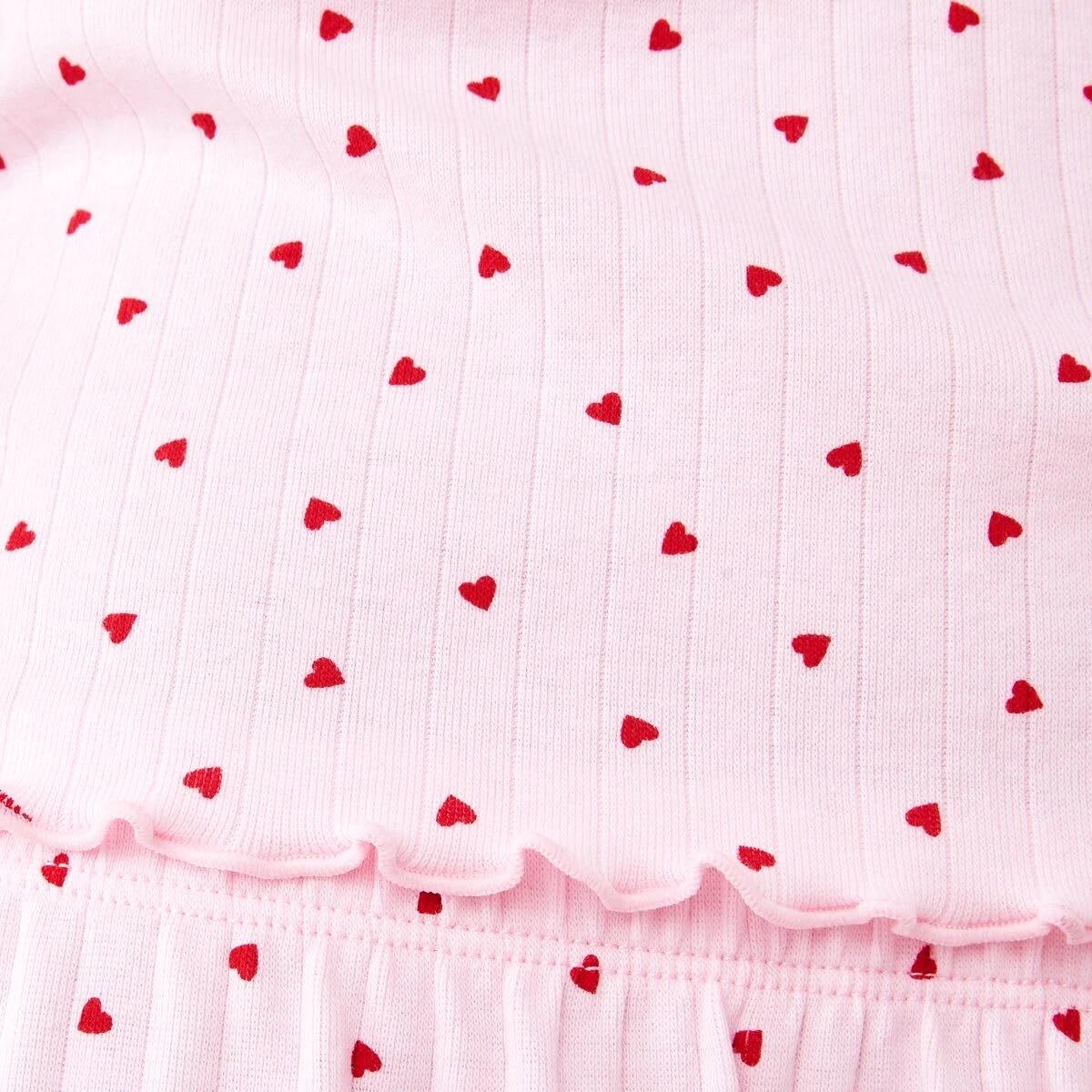 6 Rib Sleep Cami HEARTS BALLERINA, 6 of 7