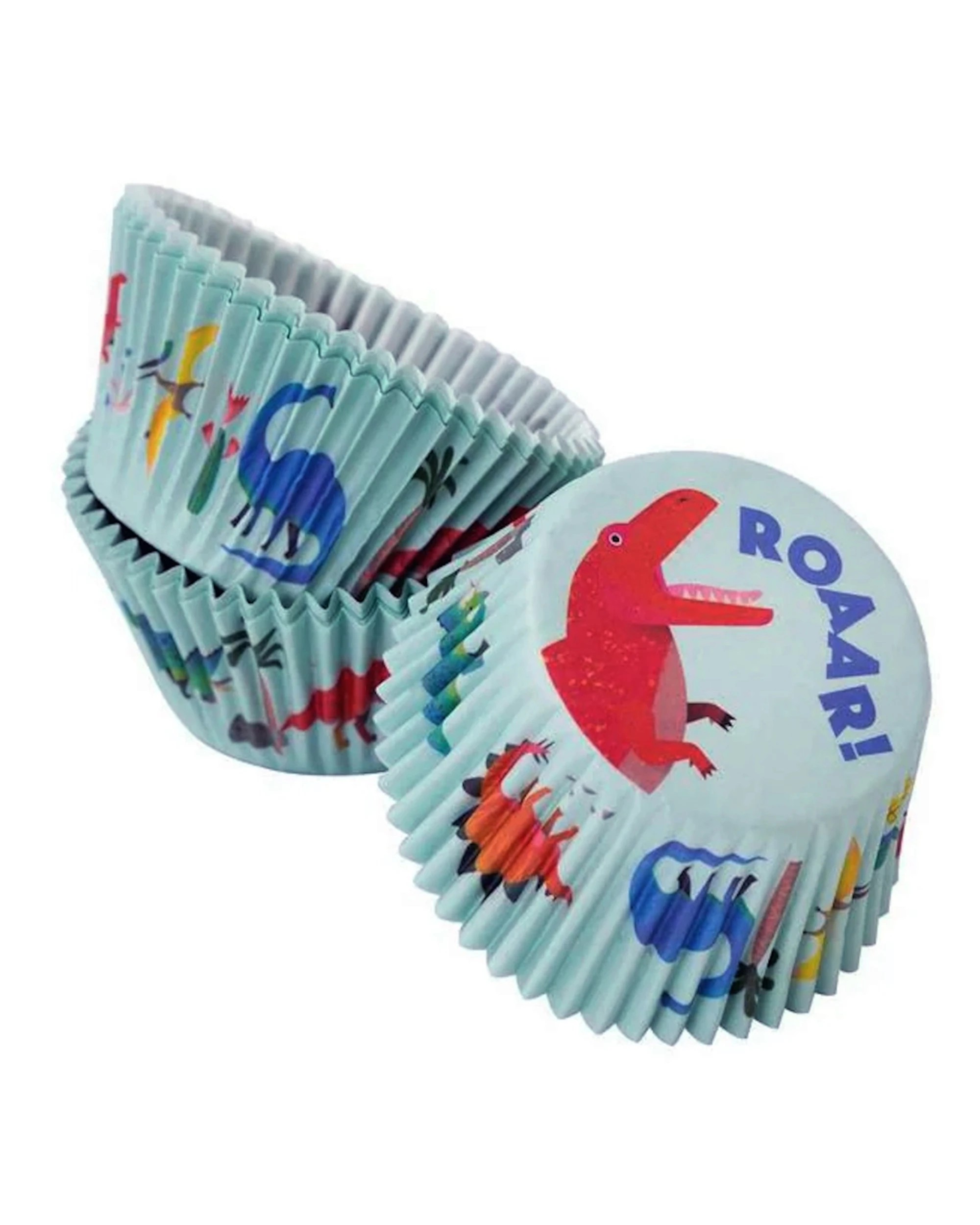 1 Talking Tables Party Dinosaur Baking Cups Pack of 30 - Multi, 1 of 3