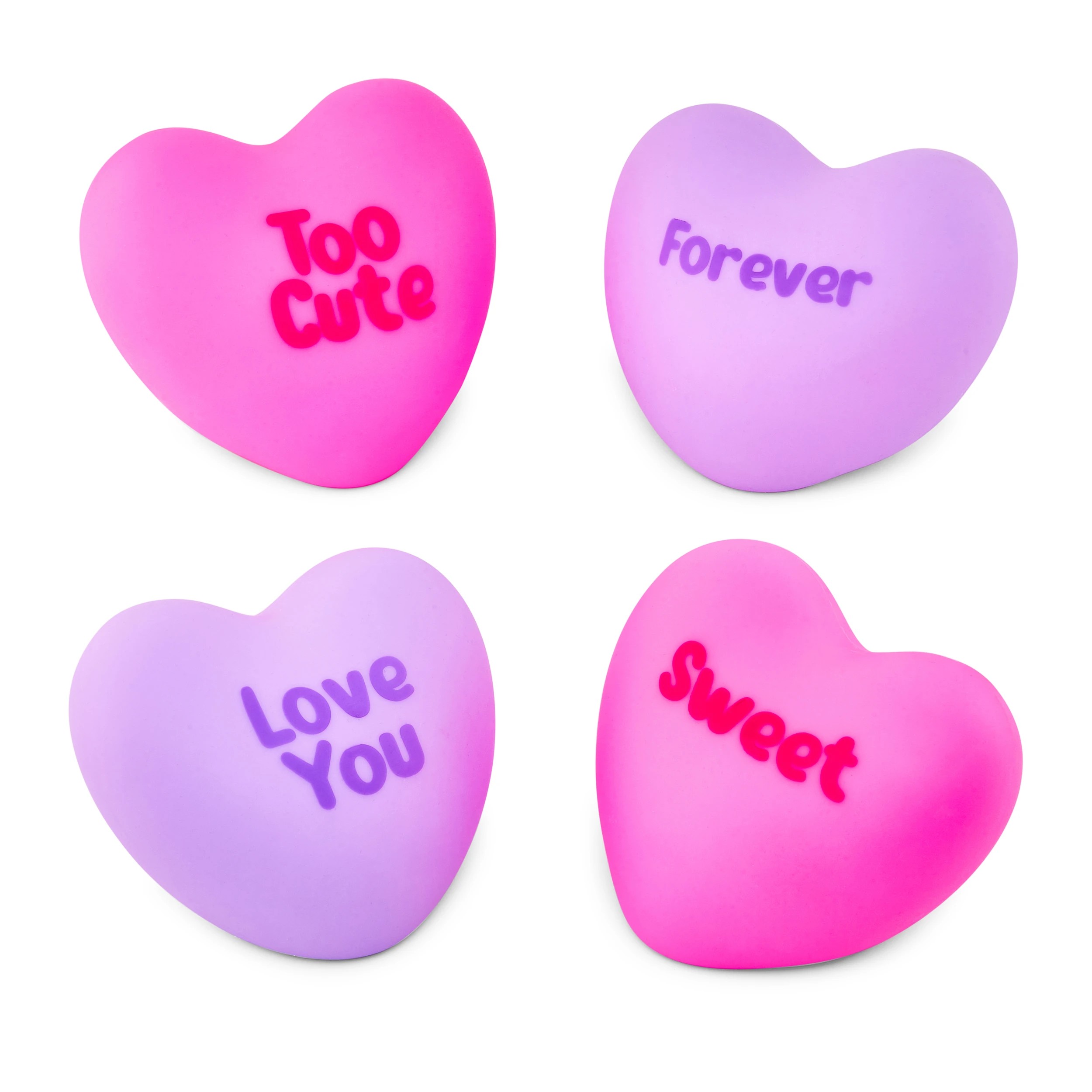 2 ToyMania Squish and Squiggle Squishy Heart - Assorted, 2 of 6