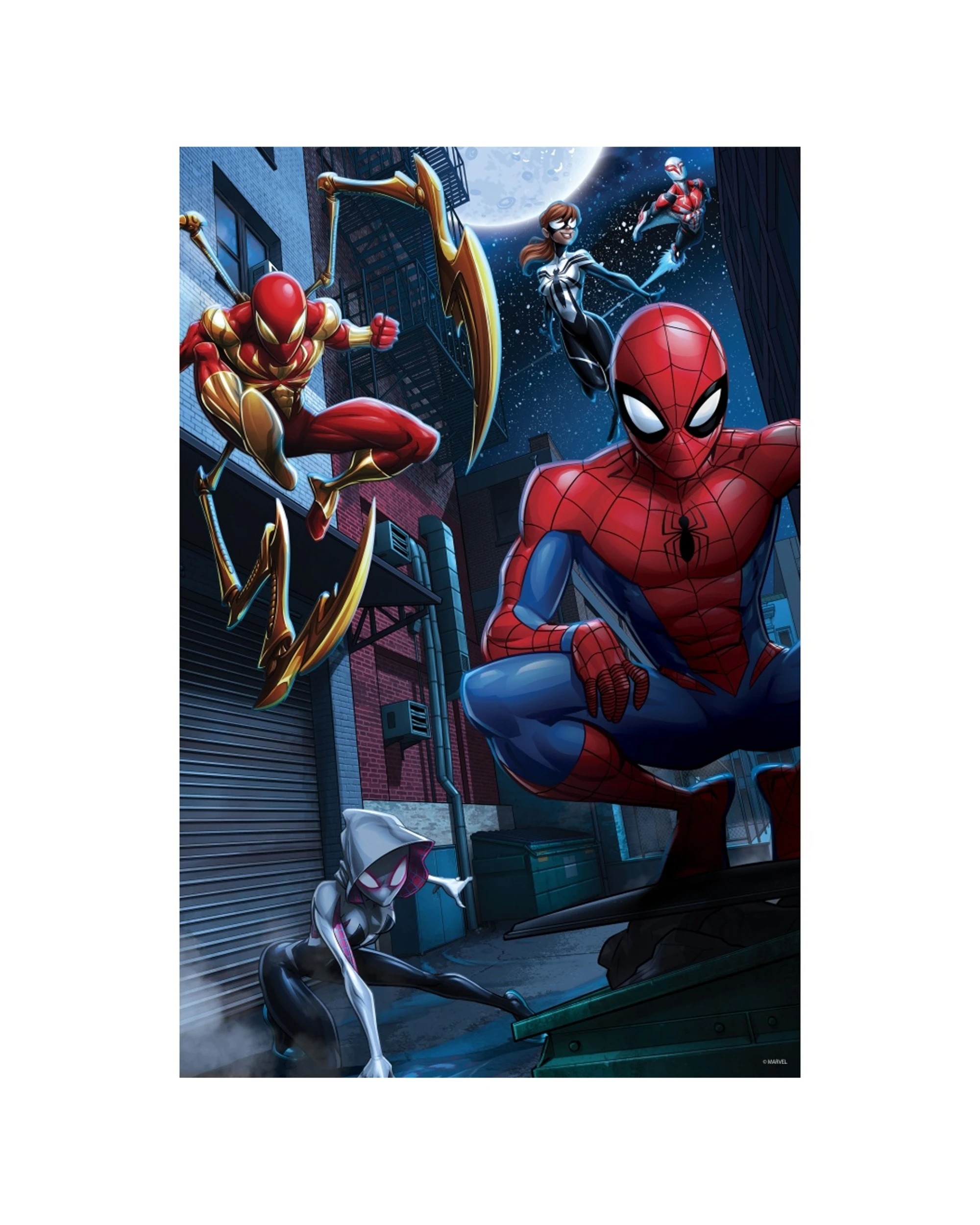 2 Prime3D 200pc Lenticular Marvel Spiderman Jigsaw Puzzle 46x31cm - Multi, 2 of 2