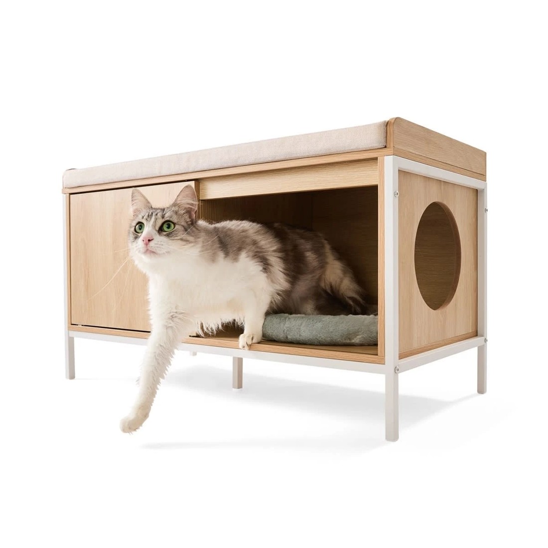 1 Cat House with Storage, 1 of 10