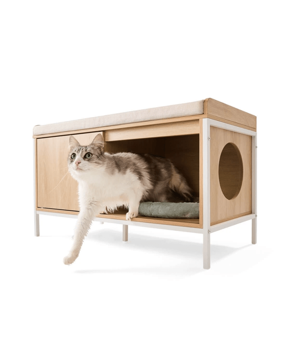 Cat House with Storage