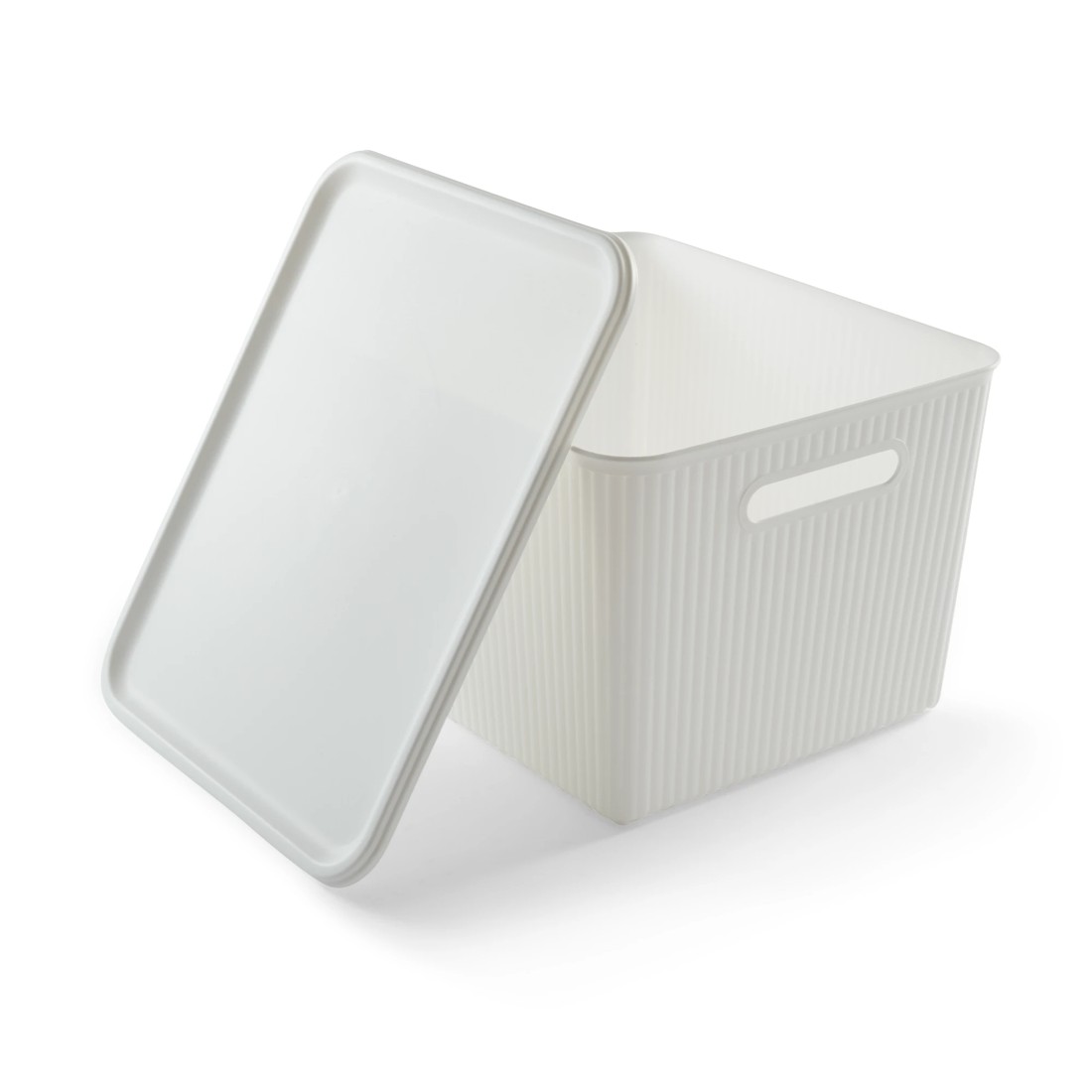 6 18L Ribbed Container - White, 6 of 10