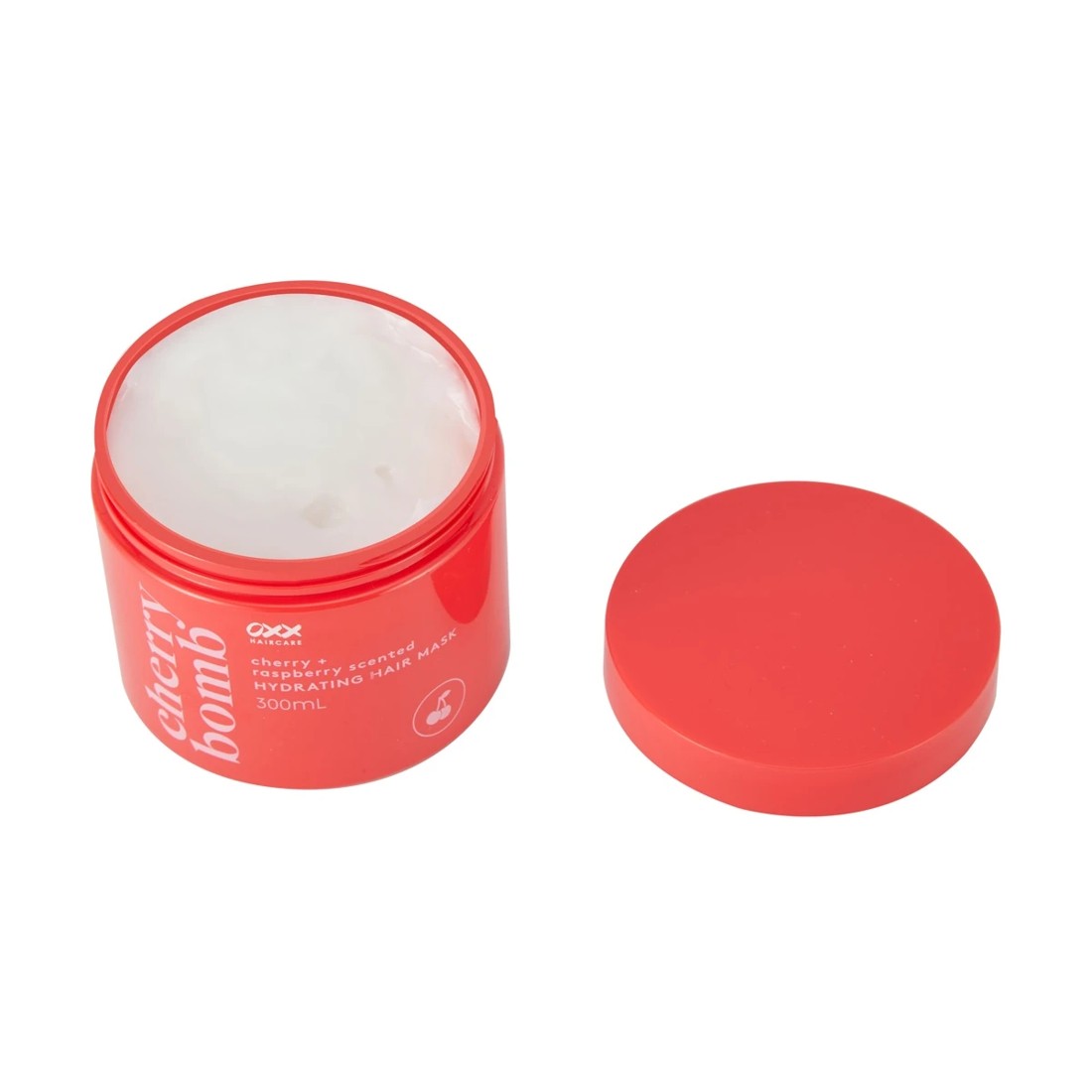 4 OXX Haircare Cherry Bomb Hydrating Hair Mask 300ml - Cherry and Raspberry Scented, 4 of 6