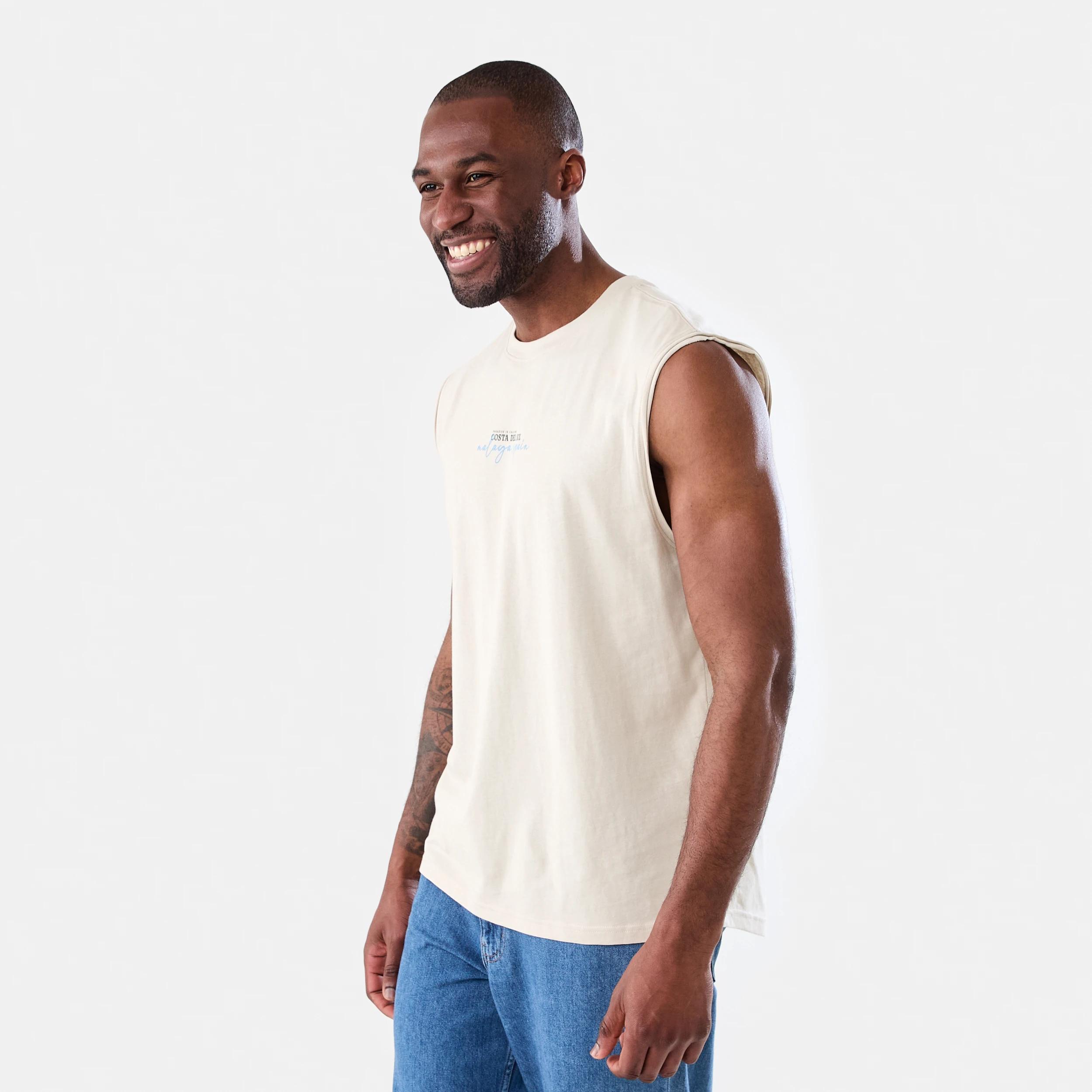 2 Graphic Curved Hem Muscle COSTA, 2 of 8